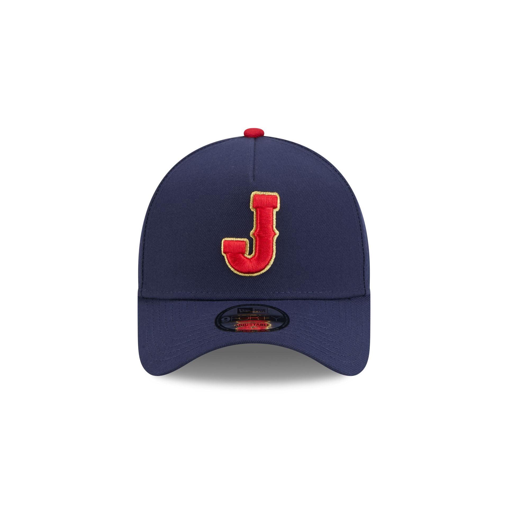 Japan 3x Champions 9FORTY A-Frame Snapback Hat Male Product Image