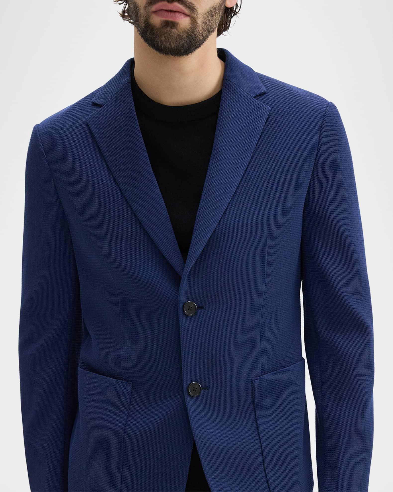 Mens Clinton Wool-Blend Single-Breasted Blazer Product Image
