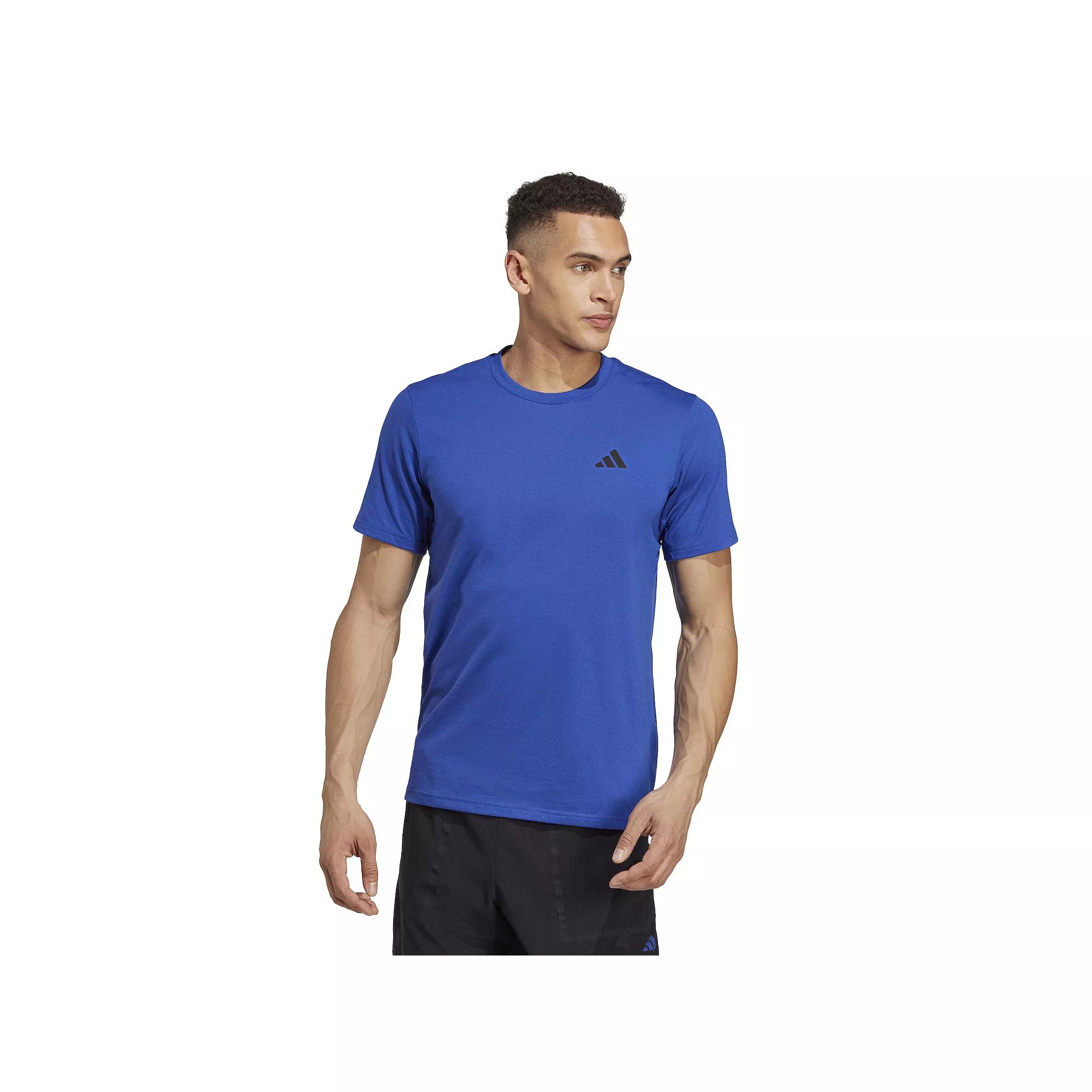 Big & Tall adidas Train Essentials Feelready Training Tee, Men's, Size: XXL Tall, Lucid Blue Product Image