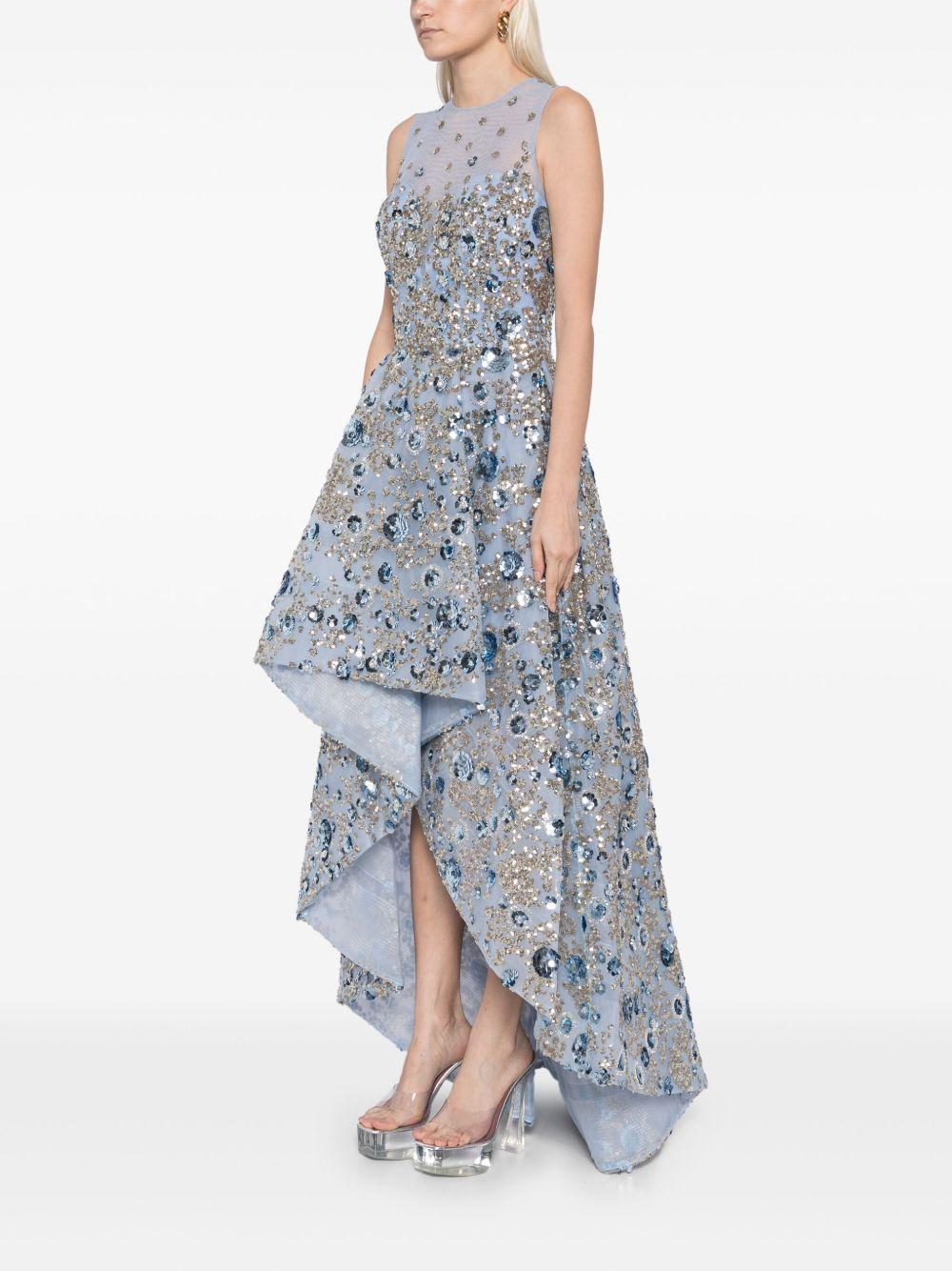 sequin-embellished tulle dress Product Image