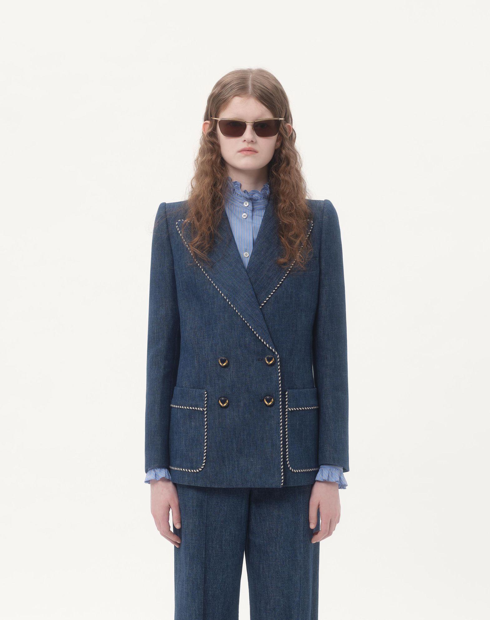 Chambray Denim Jacket Product Image