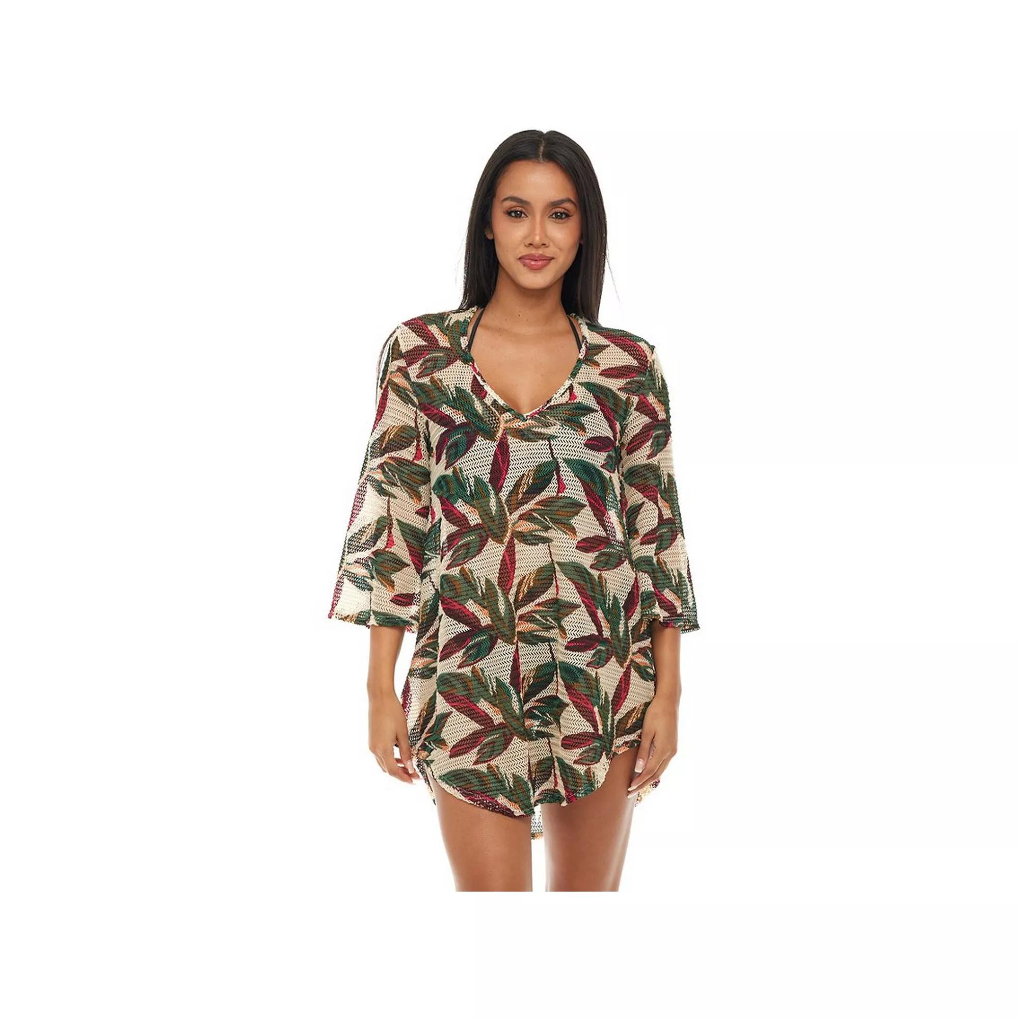 Women's Jordan Taylor Flowy Print Coverup Swimdress,  Product Image