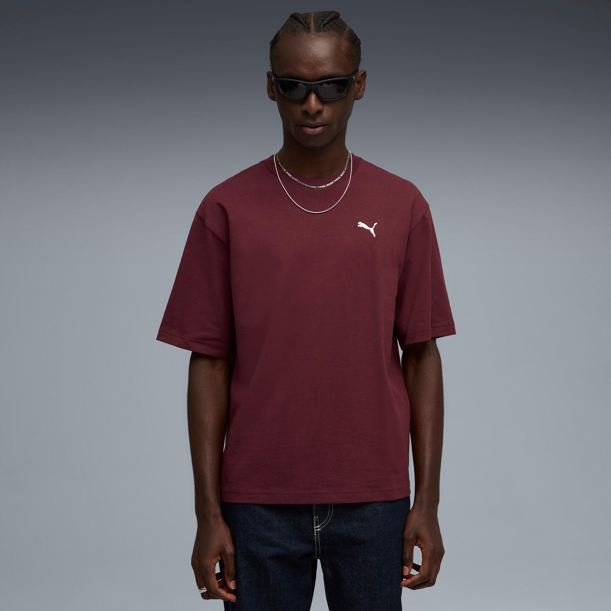 PUMA WARDROBE ESSENTIALS Men's Boxy T-Shirt Product Image