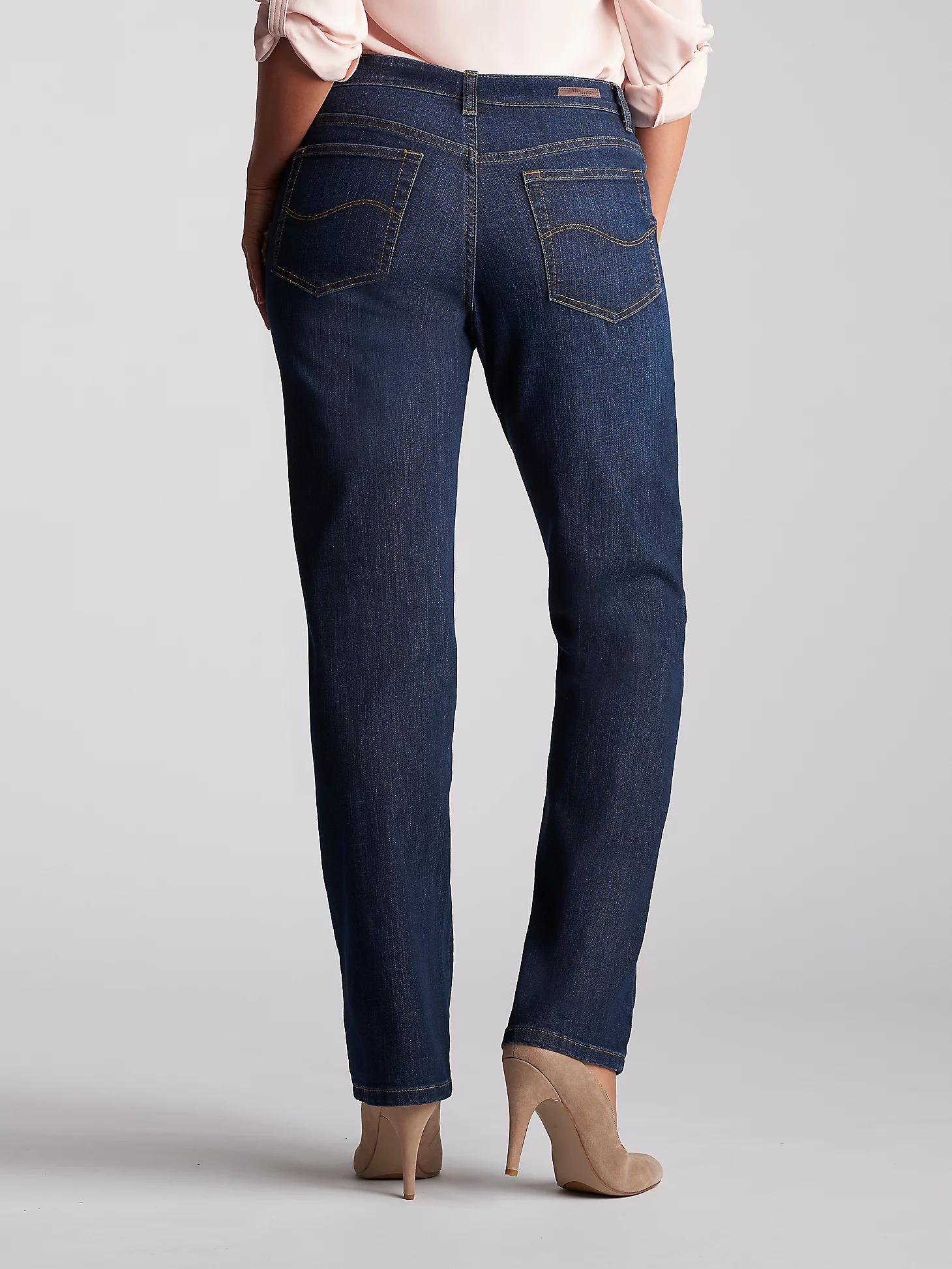 Women’s Stretch Relaxed Fit Straight Leg Jean | Women's Jeans | Lee® Product Image