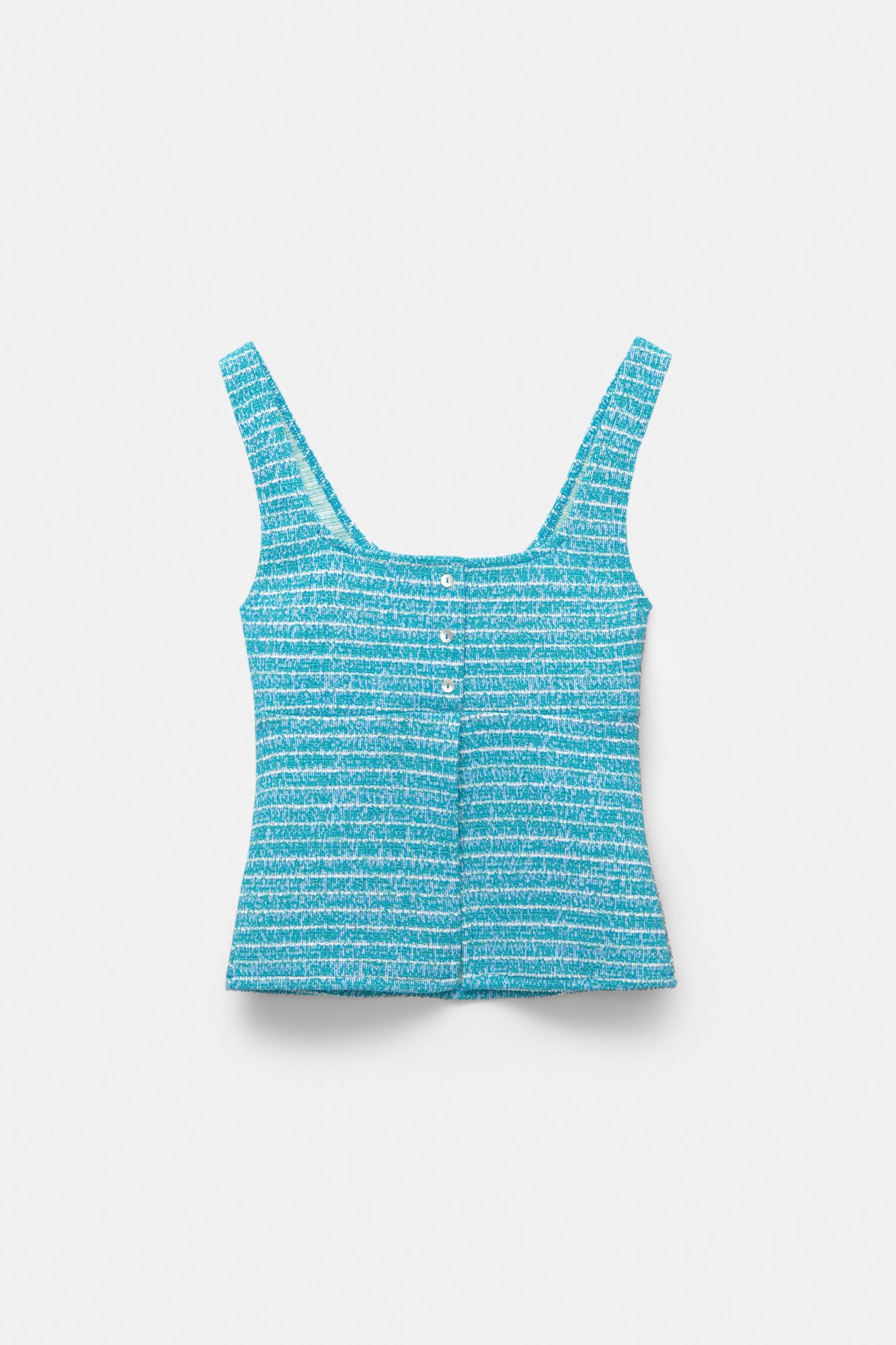 Textured knit top Product Image