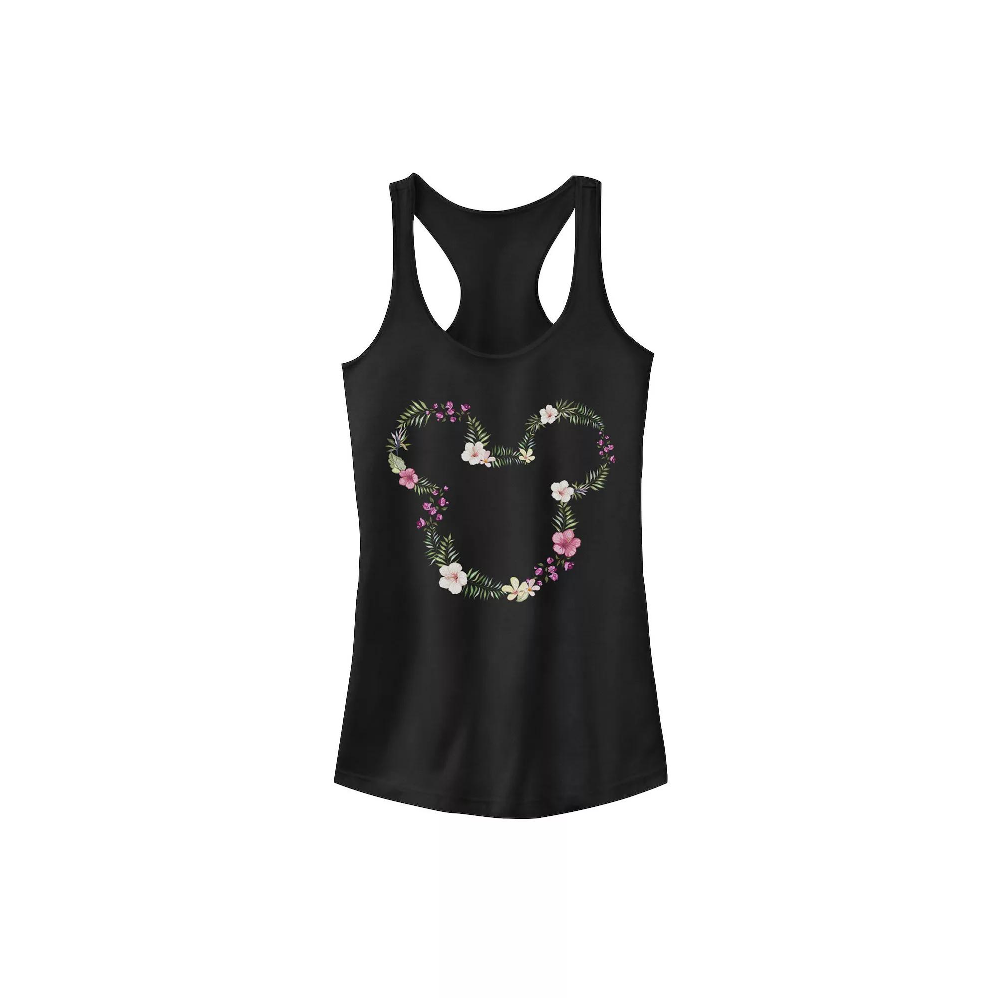 Juniors' Moon Flower Zodiac Graphic Tank Top, Girl's,  Product Image