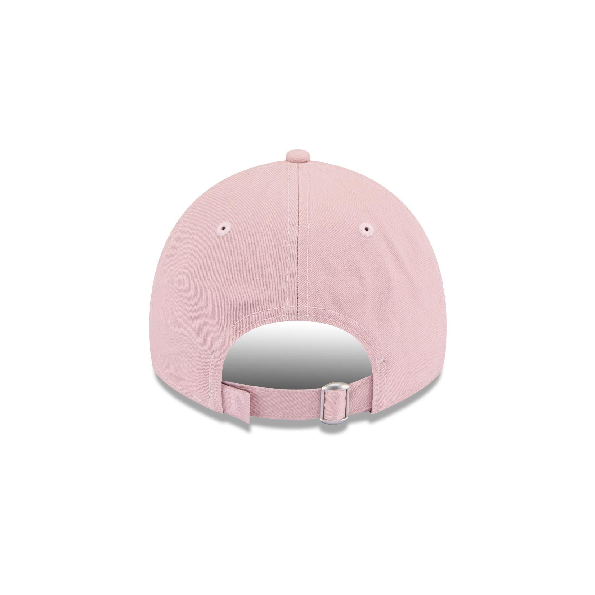 Texas Rangers Women's Pink 9TWENTY Adjustable Hat Female Product Image