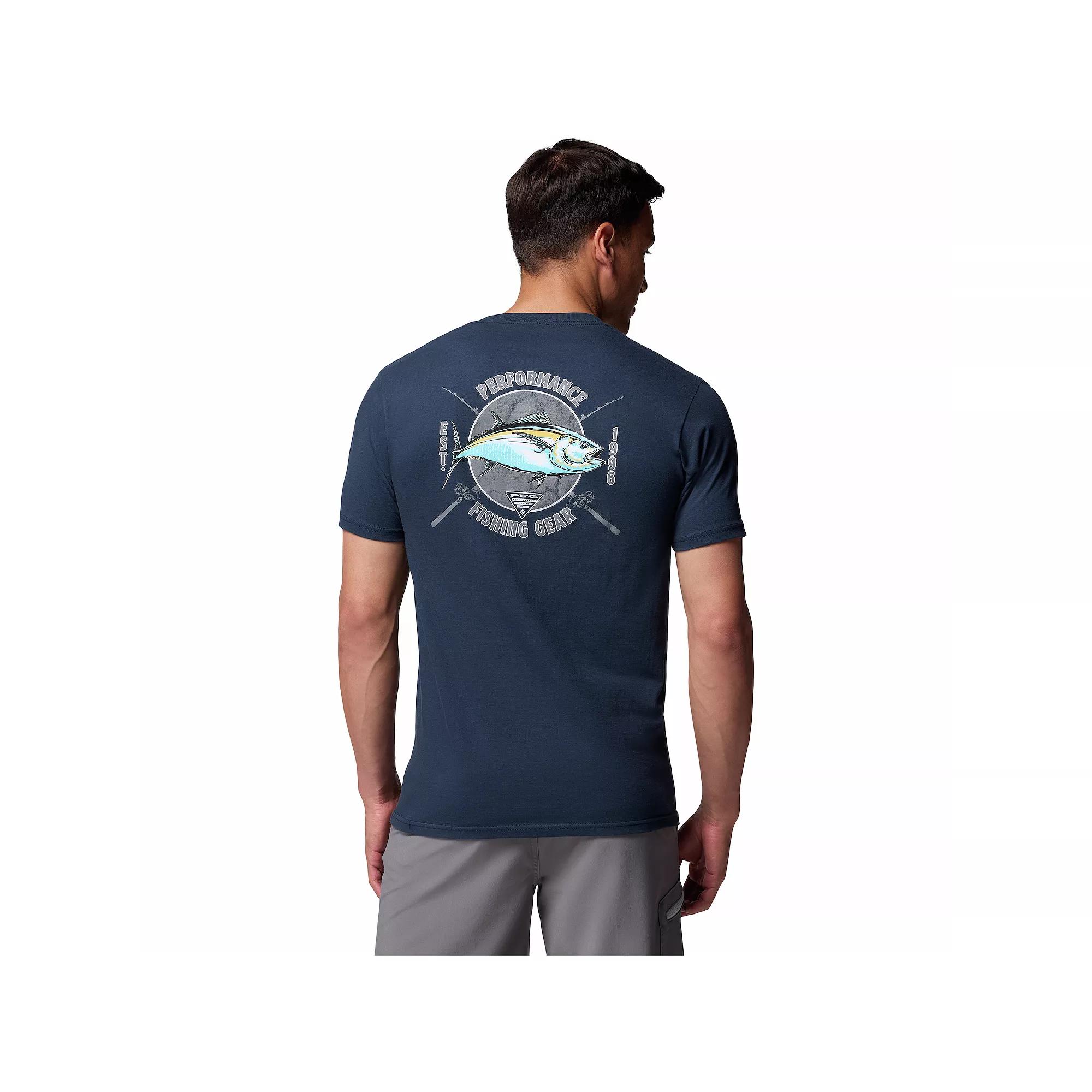 Men's Columbia Performance Fishing Gear Graphic Tee,  Product Image