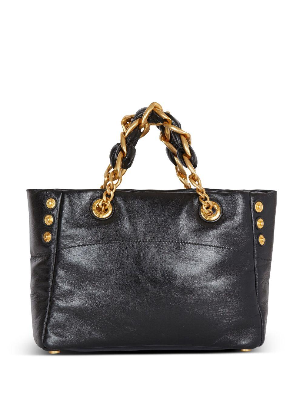 small 1945 Soft leather tote bag Product Image