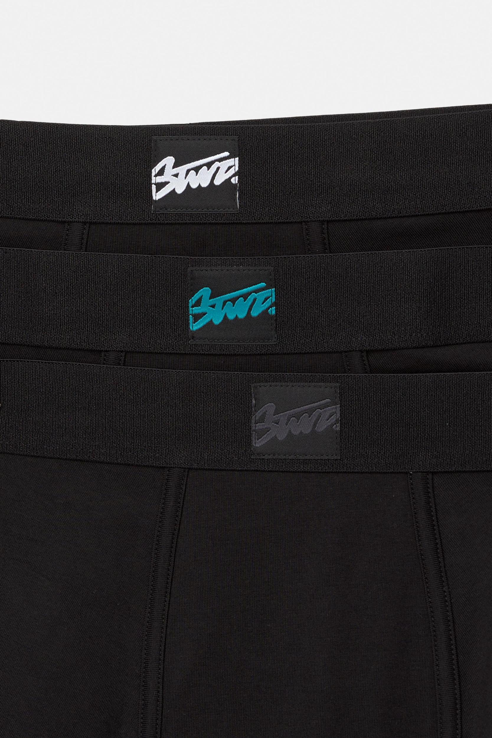 3-pack of black STWD boxers Product Image