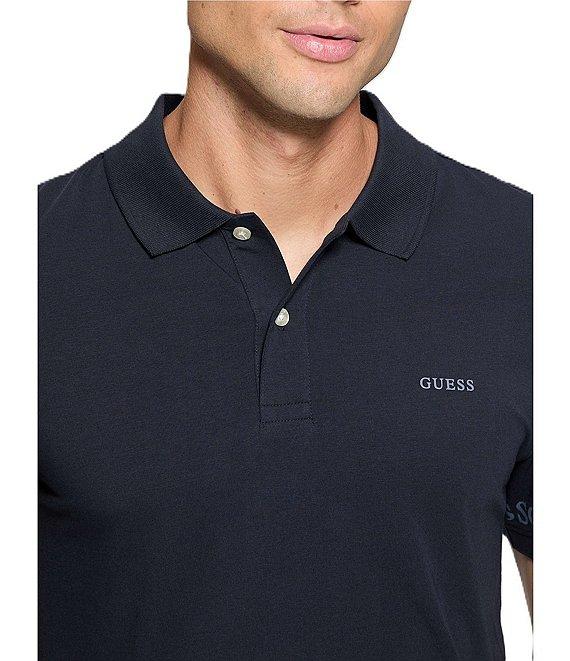 Guess Short Sleeve Nolan Polo Shirt Product Image