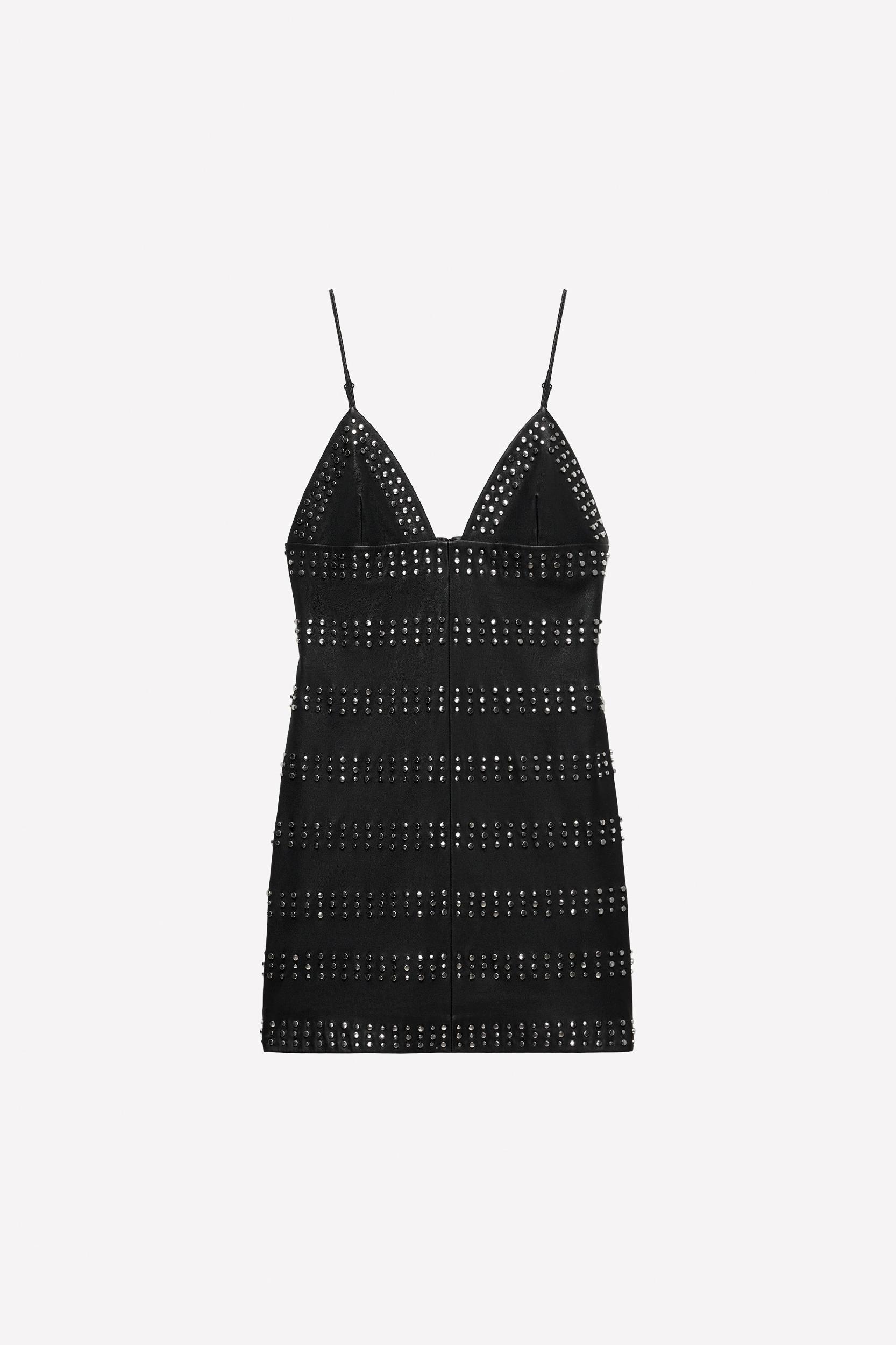 STUDDED LEATHER DRESS LUDOVIC DE SAINT SERNIN x ZARA Product Image