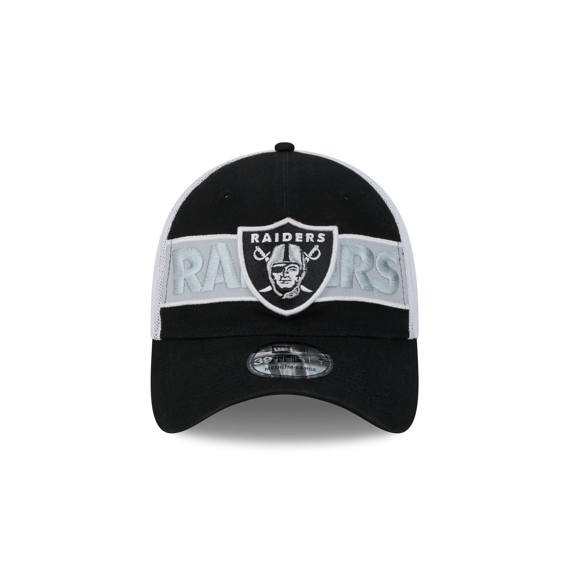 Las Vegas Raiders Banded 39THIRTY Stretch Fit Hat Male Product Image