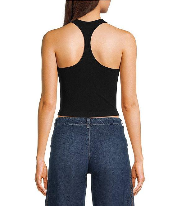 Free People Hayley Crew Neck Racerback Knit Sleeveless Tank Product Image