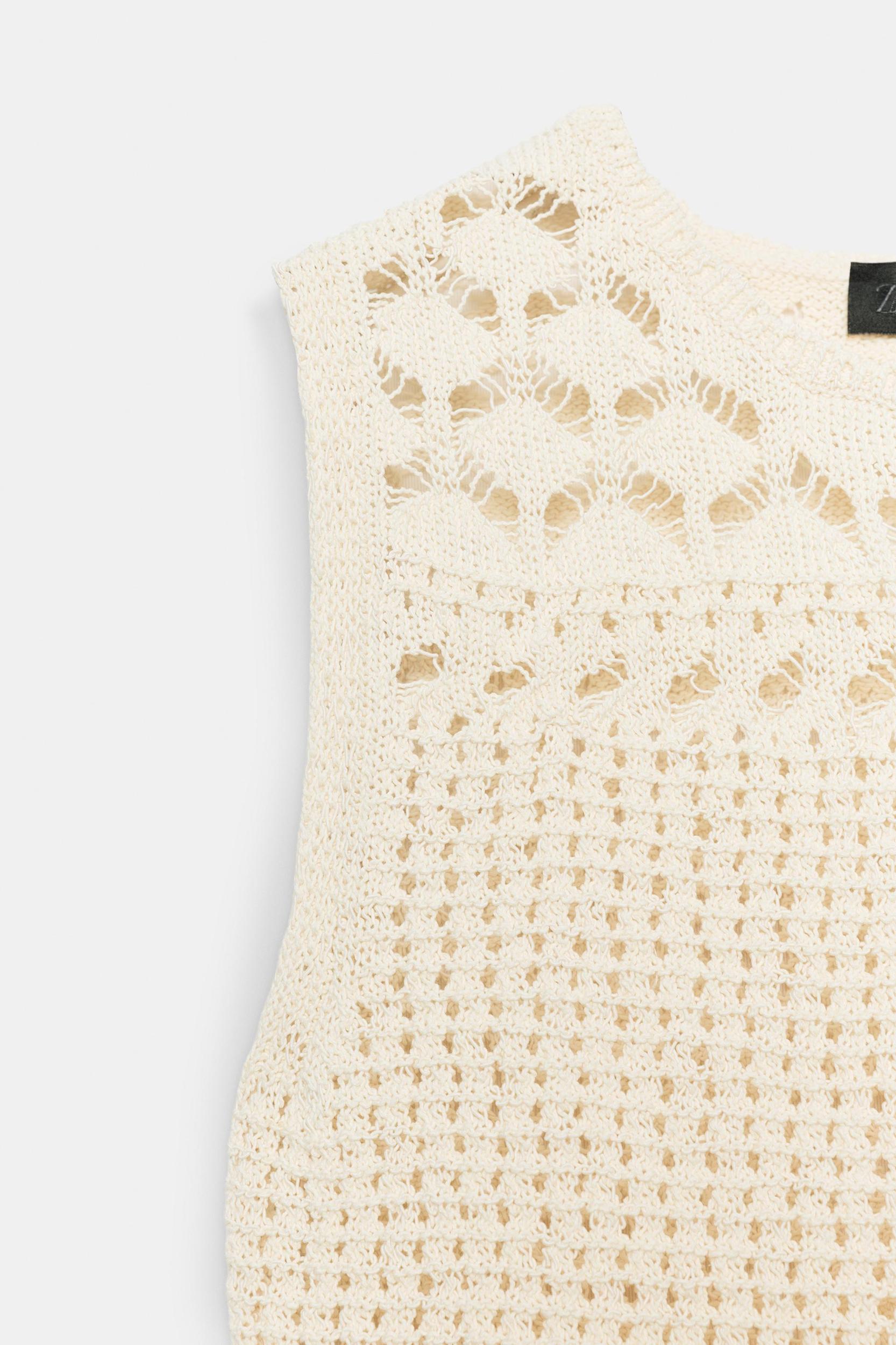 POINTELLE KNIT TOP Product Image