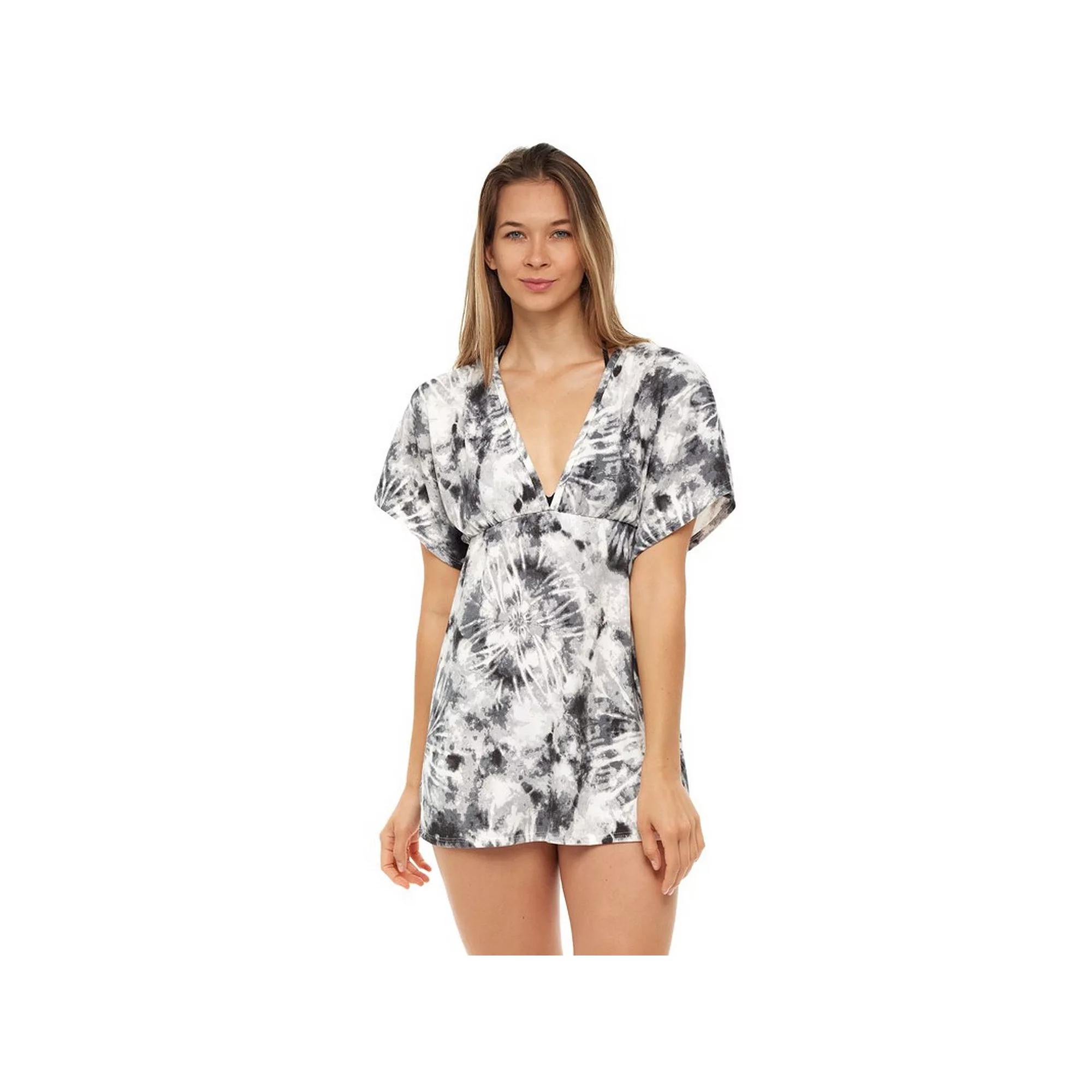 Women's Jordan Taylor Dolman Sleeve Coverup Swim Tunic, Size: XL, Gray Ivy Product Image