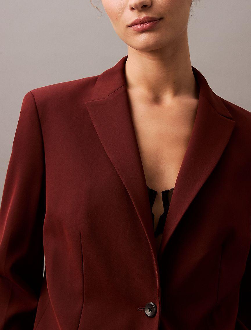 Soft Crepe Blazer Product Image