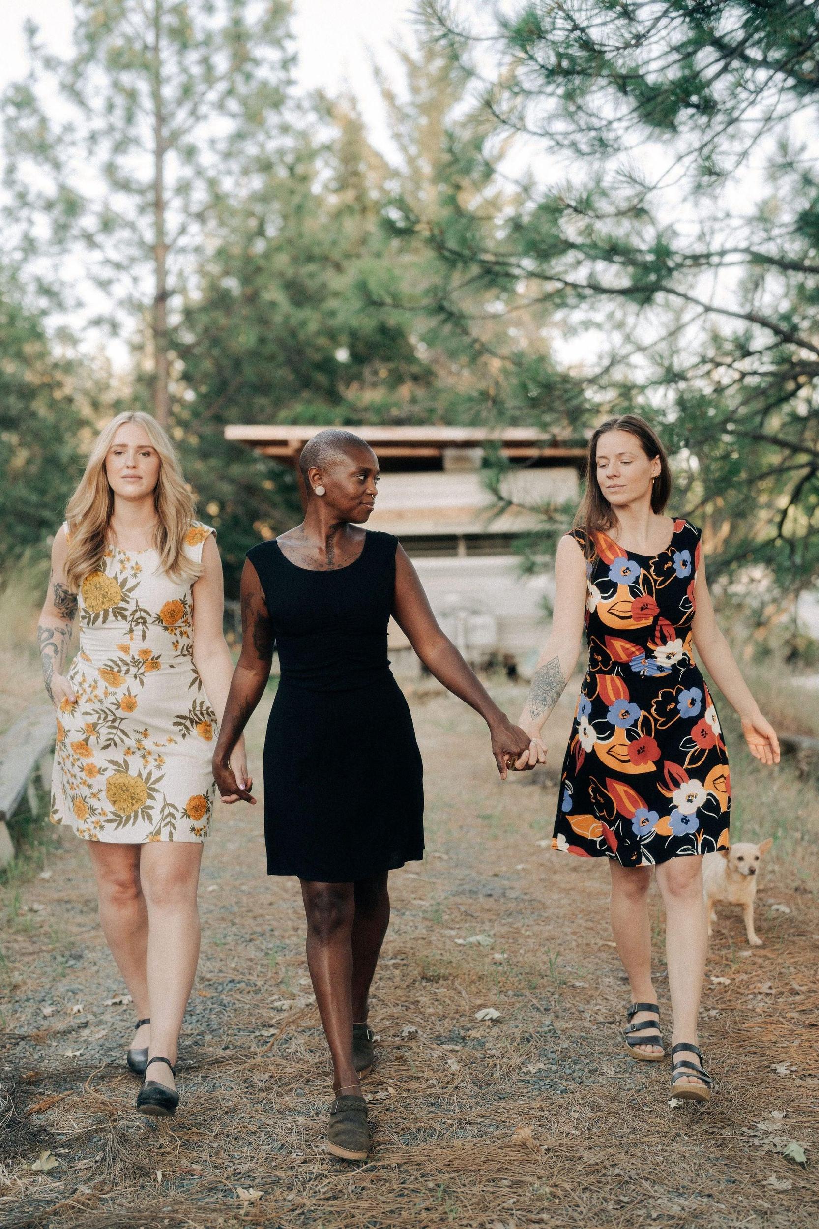 Archie Dress in Black Rayon Product Image