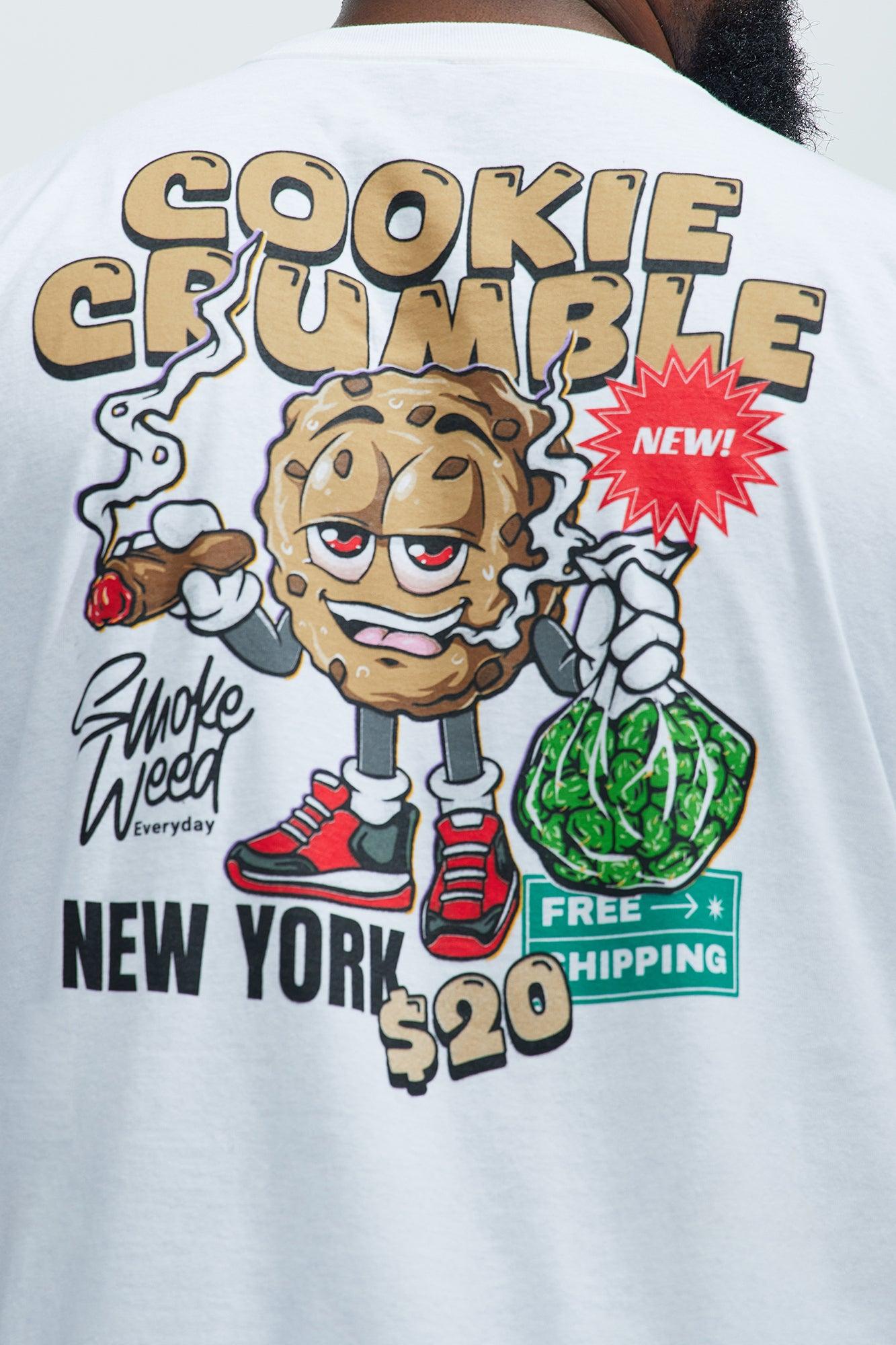 Cookie Crumble Short Sleeve Tee - White Product Image