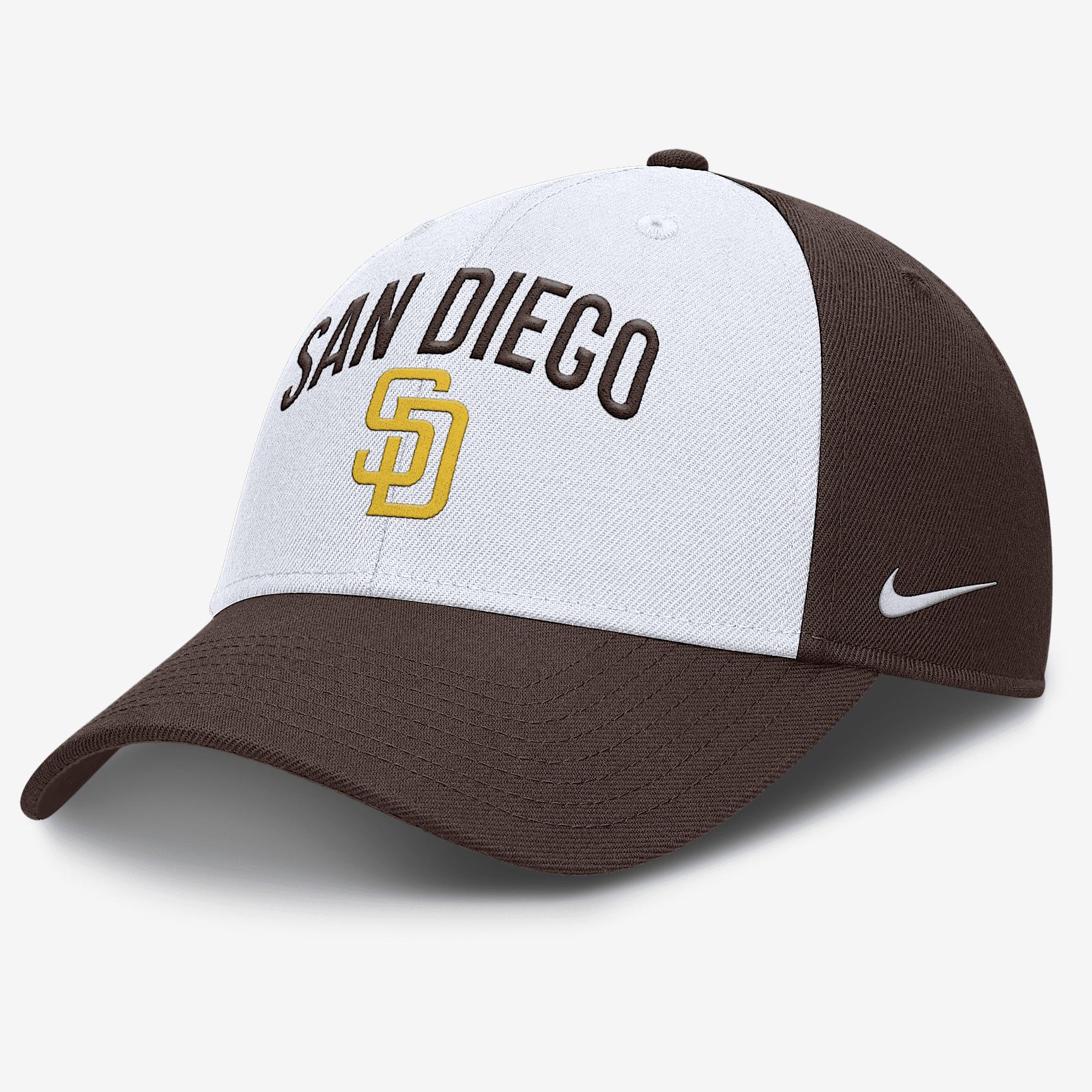 San Diego Padres Club Nike Mens Dri-FIT MLB Adjustable Hat | NB1119NZPYP-Q6E Product Image