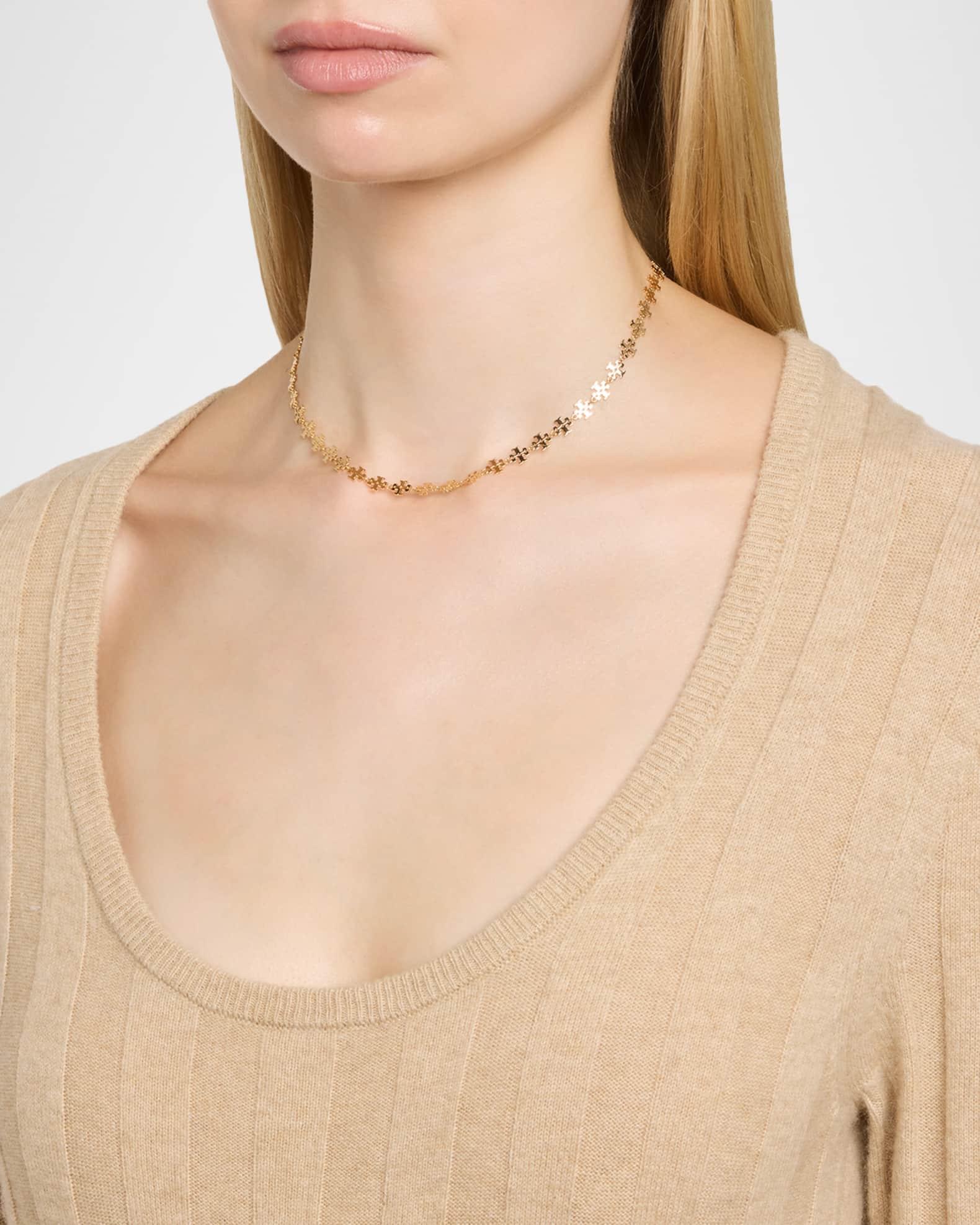 Kira Necklace, Gold Product Image