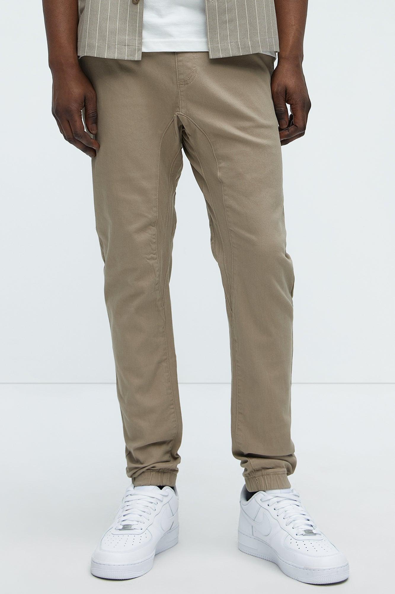 Colin Skinny Jogger - Khaki Product Image