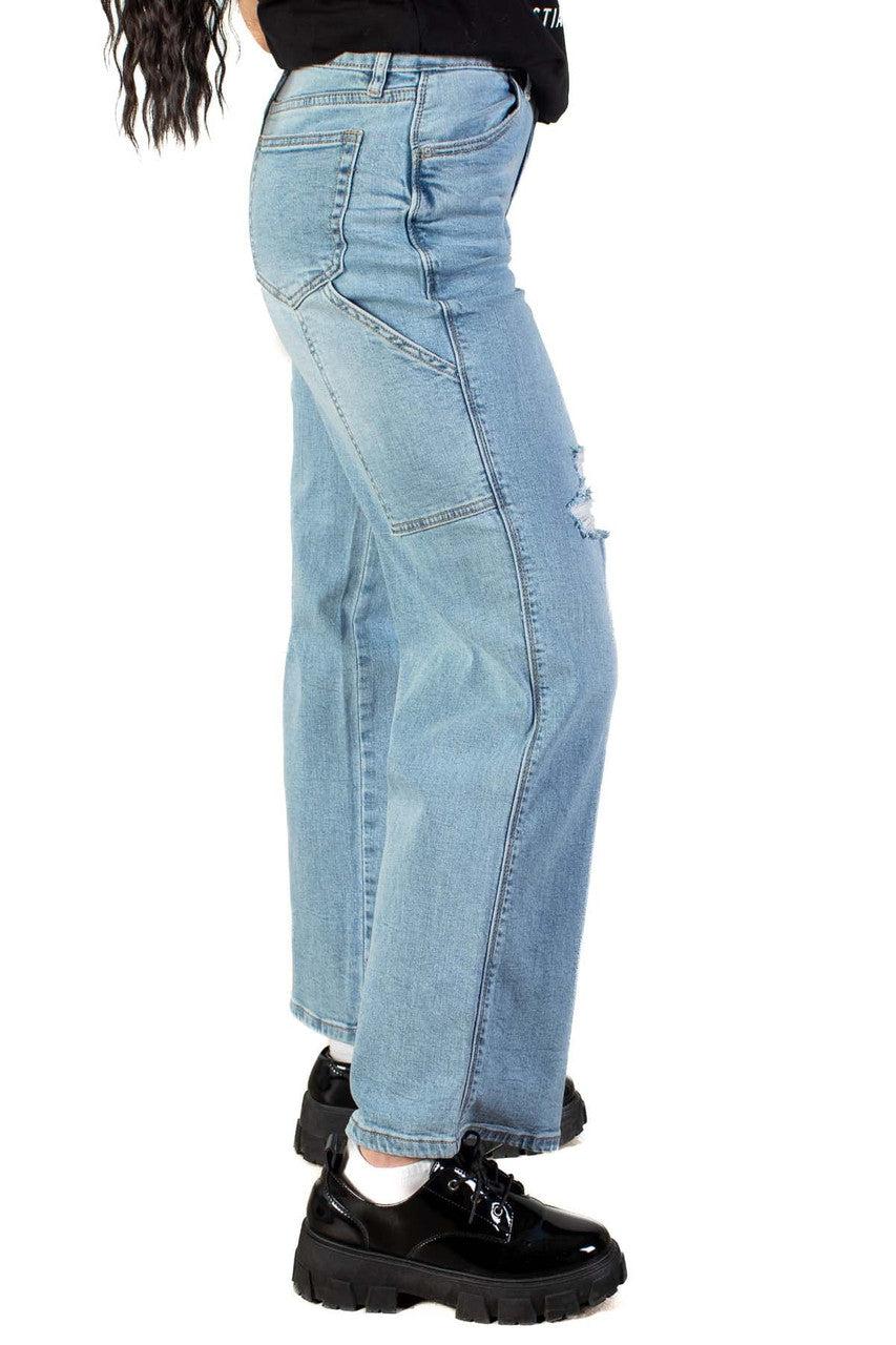 Distressed Skater Jeans Product Image