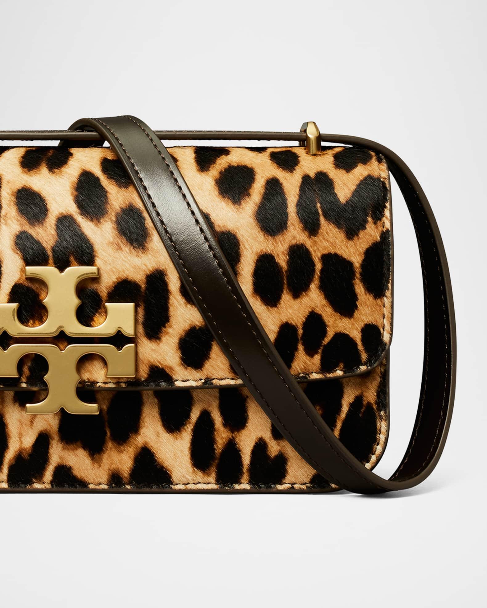 Eleanor Small Convertible Leopard Calf Hair Shoulder Bag Product Image