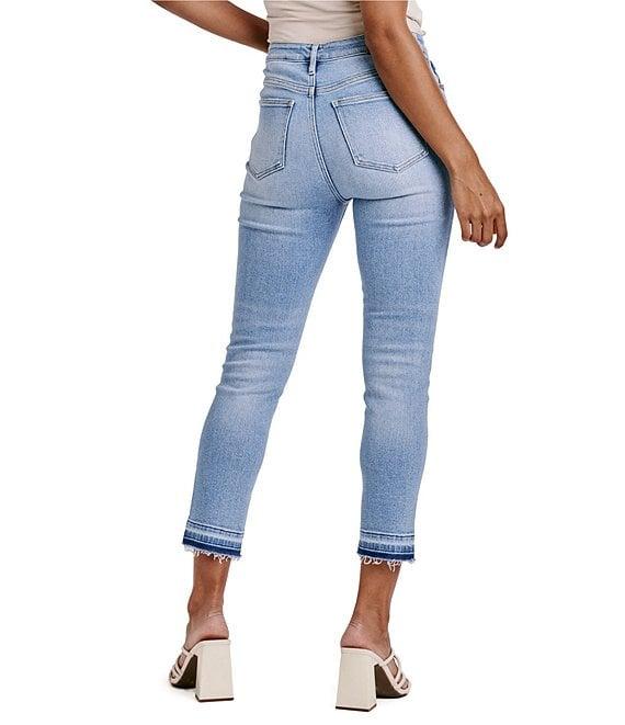 Dear John Stella Straight Leg Slim Fit High Rise Jeans Product Image