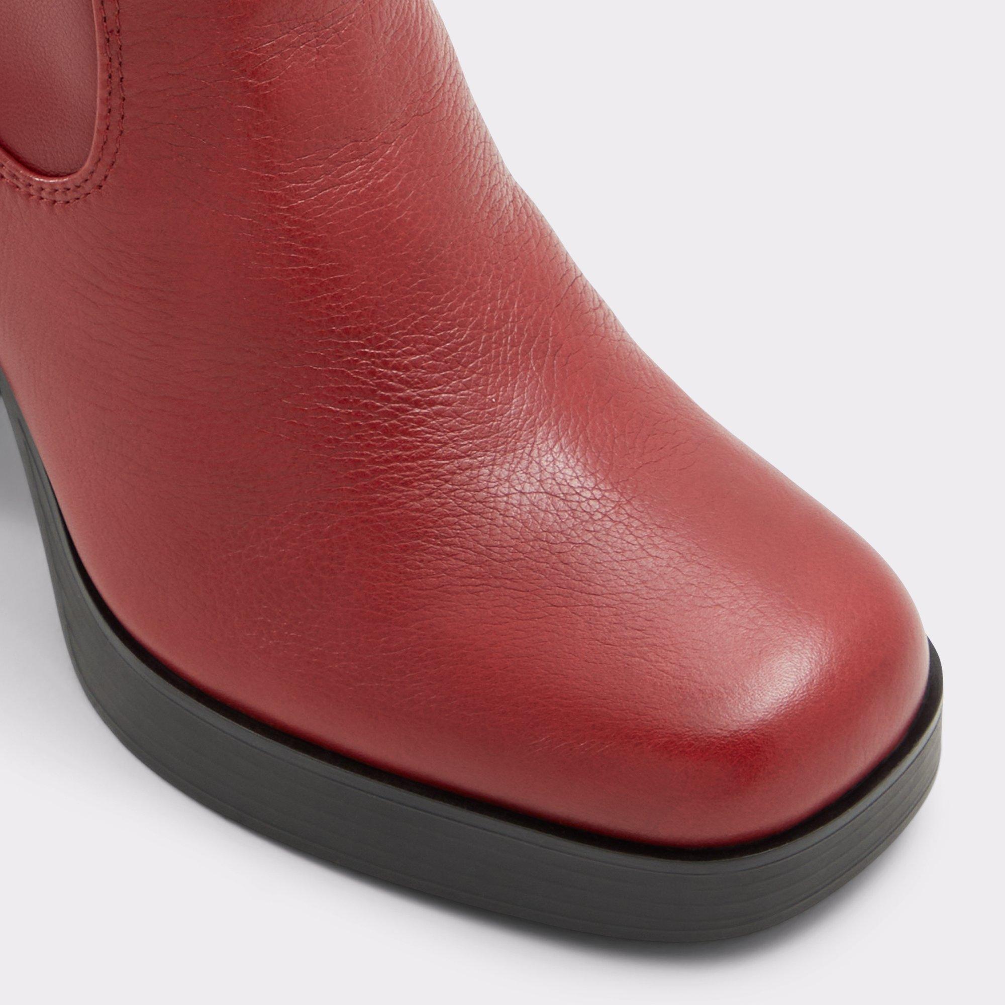 ALDO Seraphica - Women's Ankle Boot - Red, Size 9 Product Image