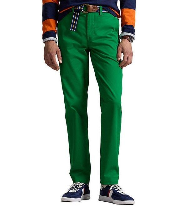 Polo Ralph Lauren Straight Fit Flat Front Stretch Twill Chino Pants Product Image