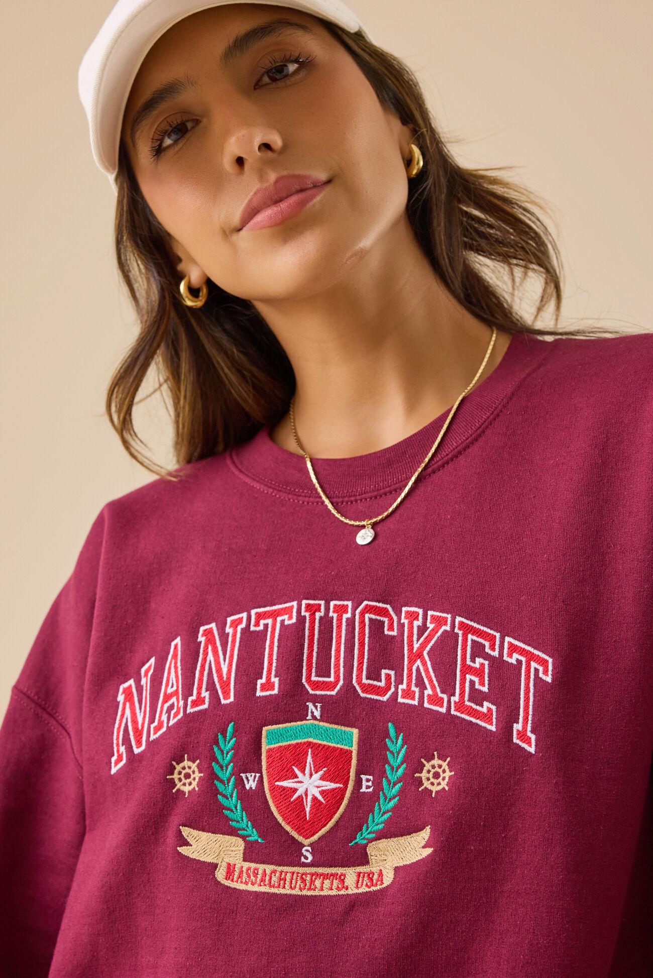 Nantucket Embroidered Sweatshirt Product Image
