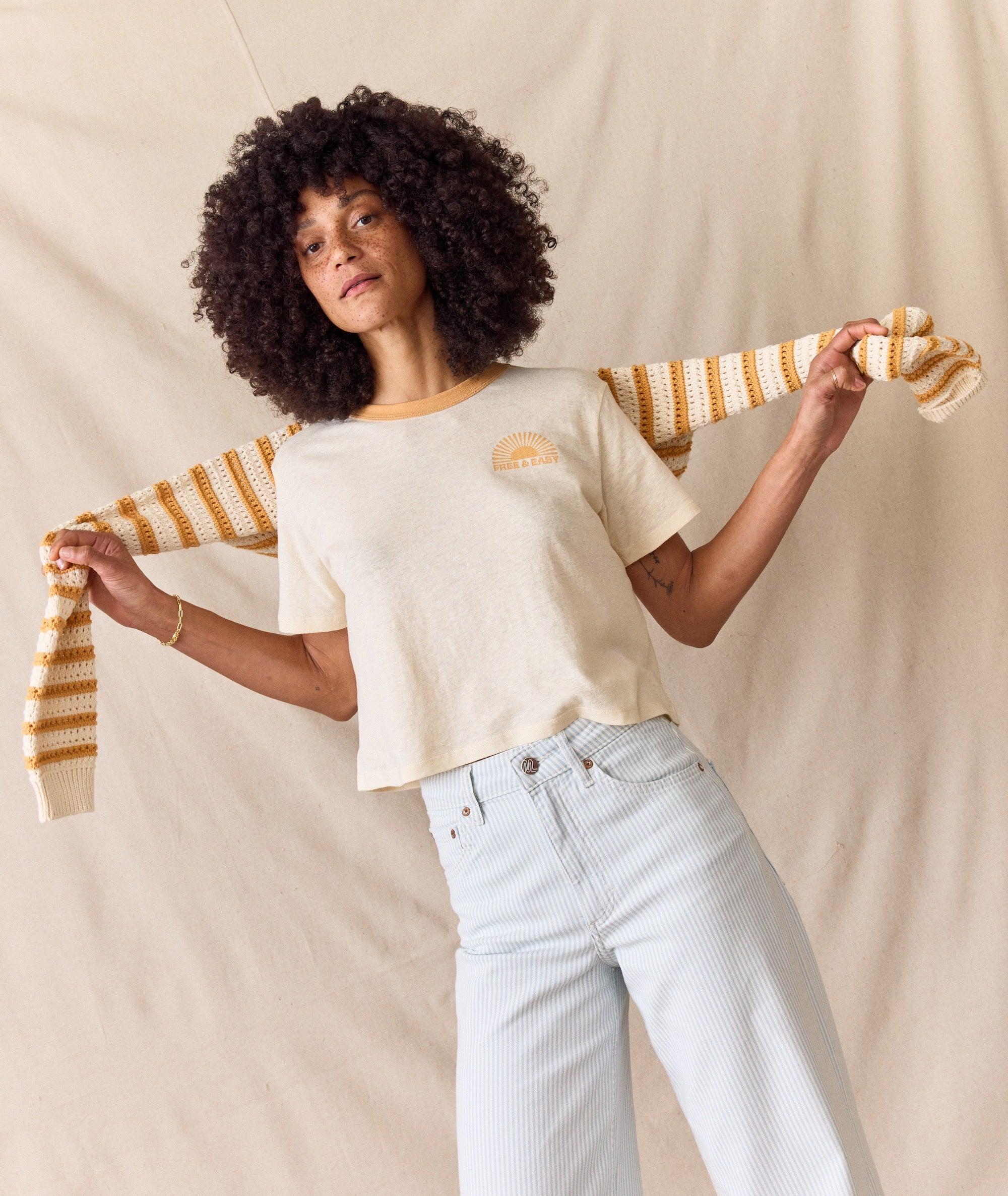 ML x Free & Easy Crop Graphic Tee Product Image