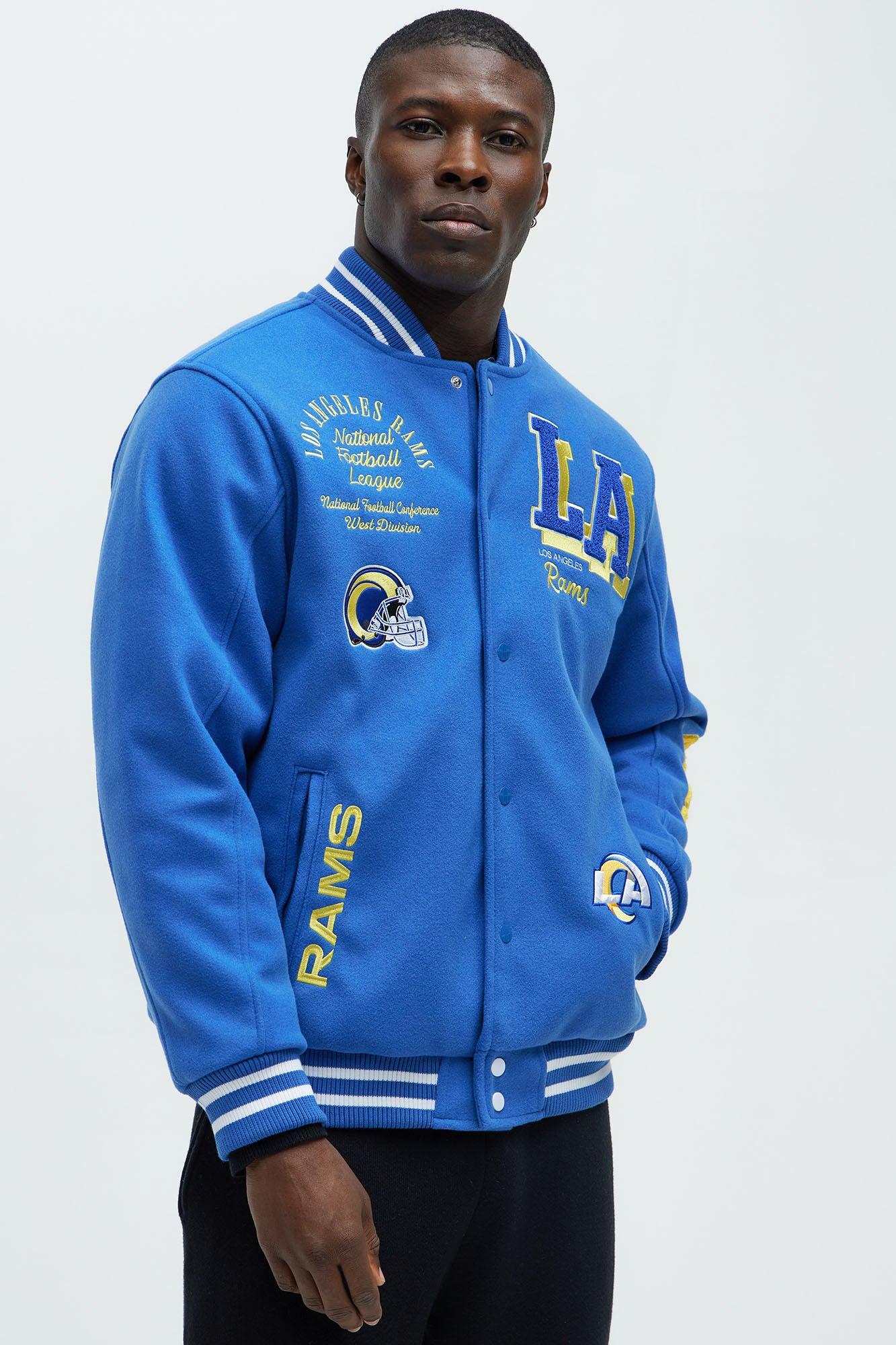 Rams Touchdown Jacket - Blue/Gold Product Image
