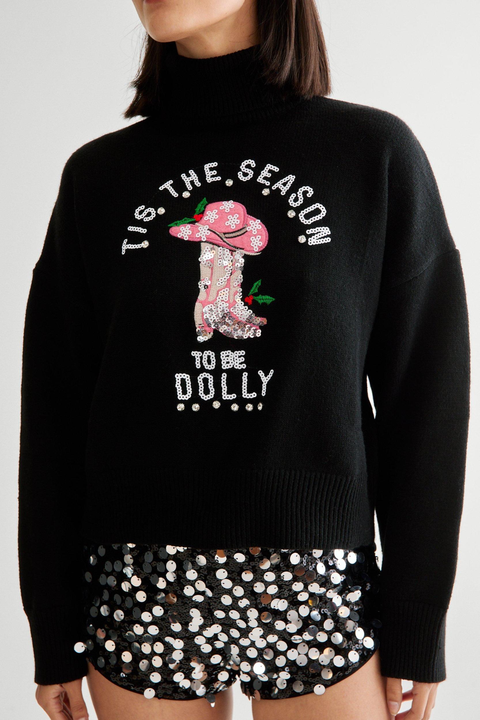 Tis The Season To Be Dolly Holiday Sweater Product Image