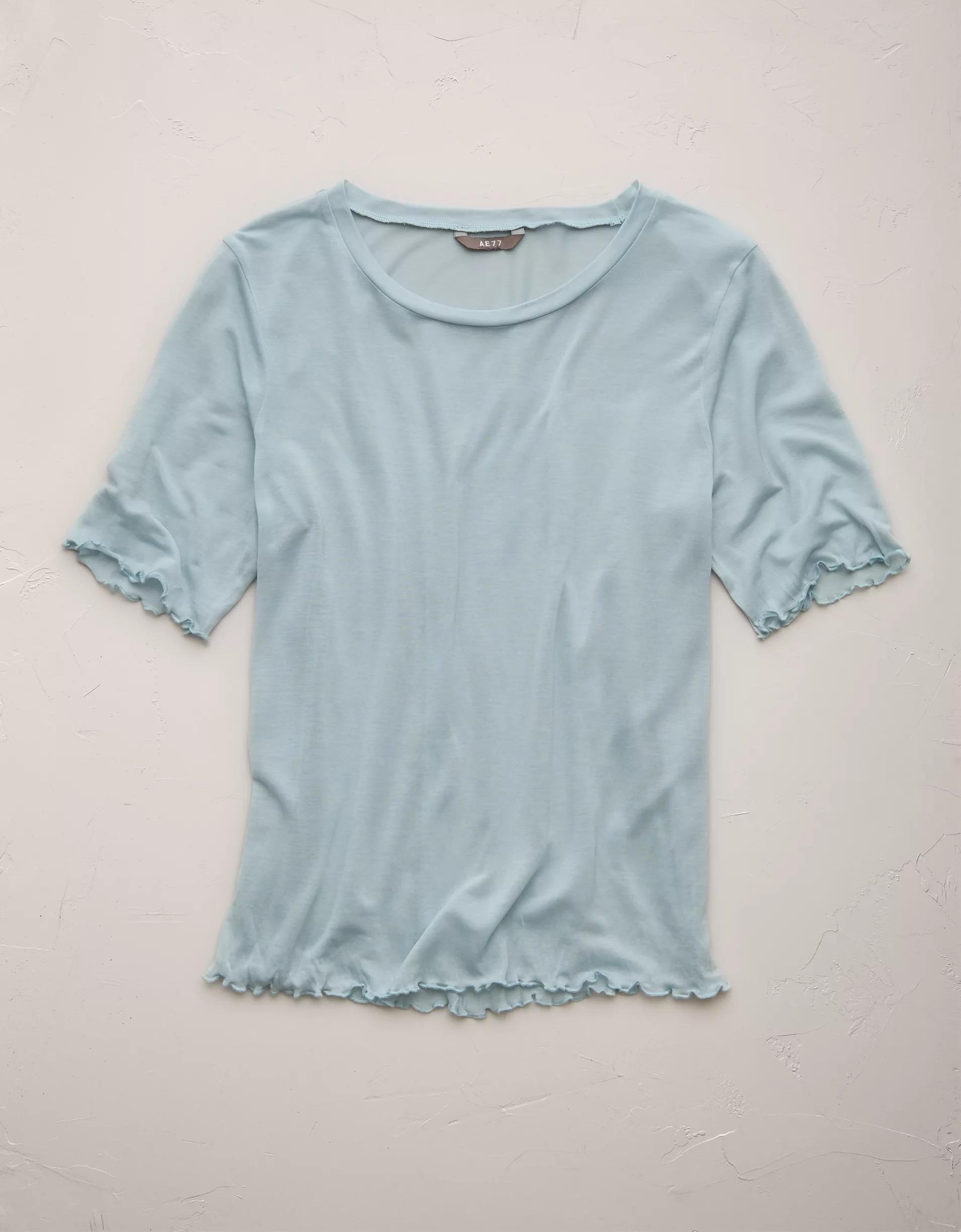 AE77 Premium Sheer T-Shirt Product Image