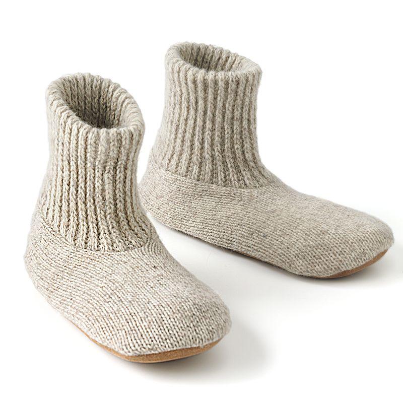 MUK LUKS Morty Ragg Wool Men's Slipper Socks,  Product Image