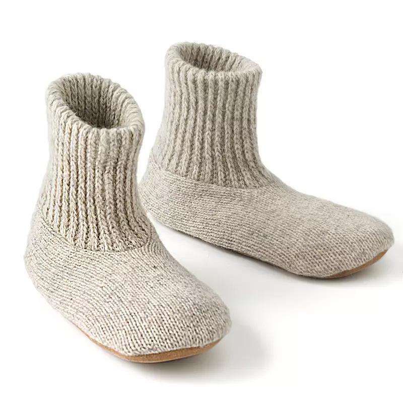 MUK LUKS Morty Ragg Wool Men's Slipper Socks,  Product Image