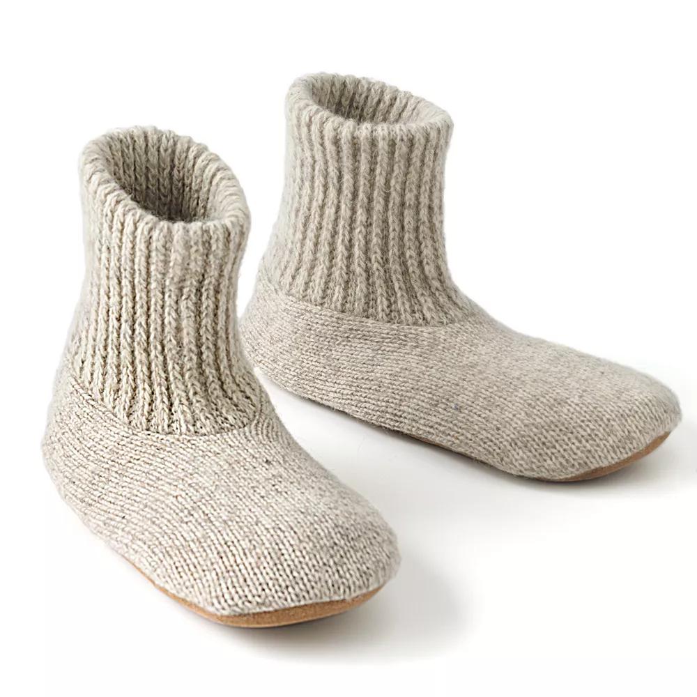 MUK LUKS Morty Ragg Wool Men's Slipper Socks,  Product Image