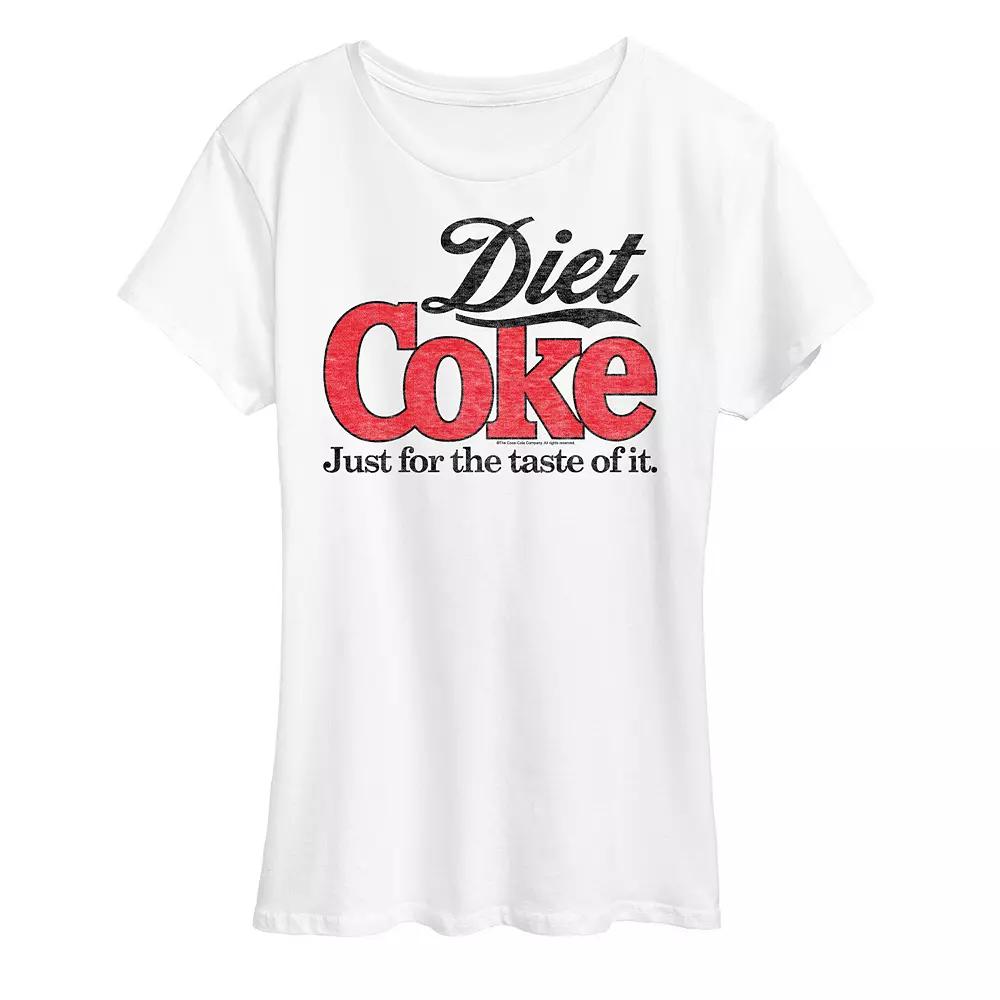 Women's Diet Coke Retro Logo Graphic Tee,  Product Image