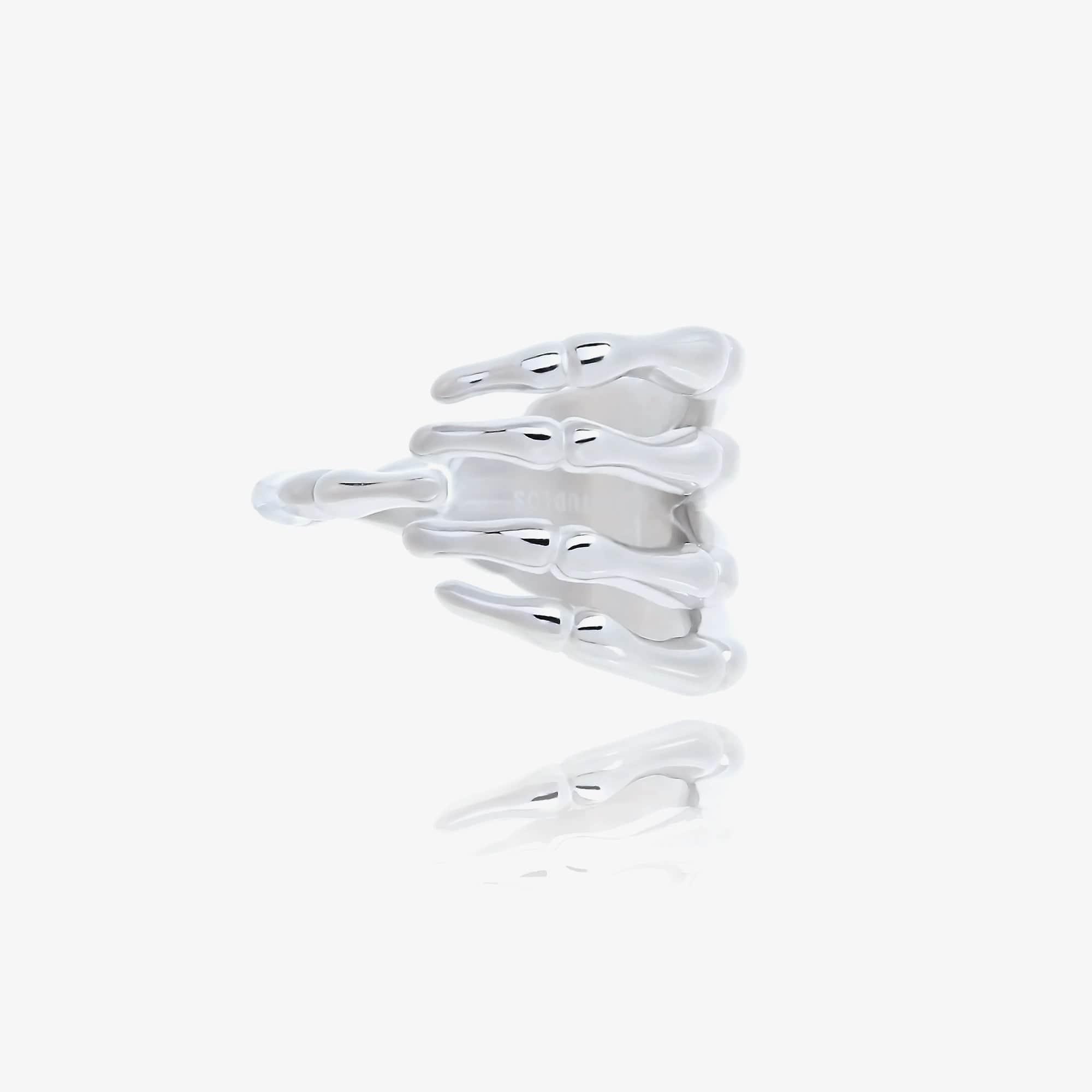 FINGER HAND BONE RING Product Image