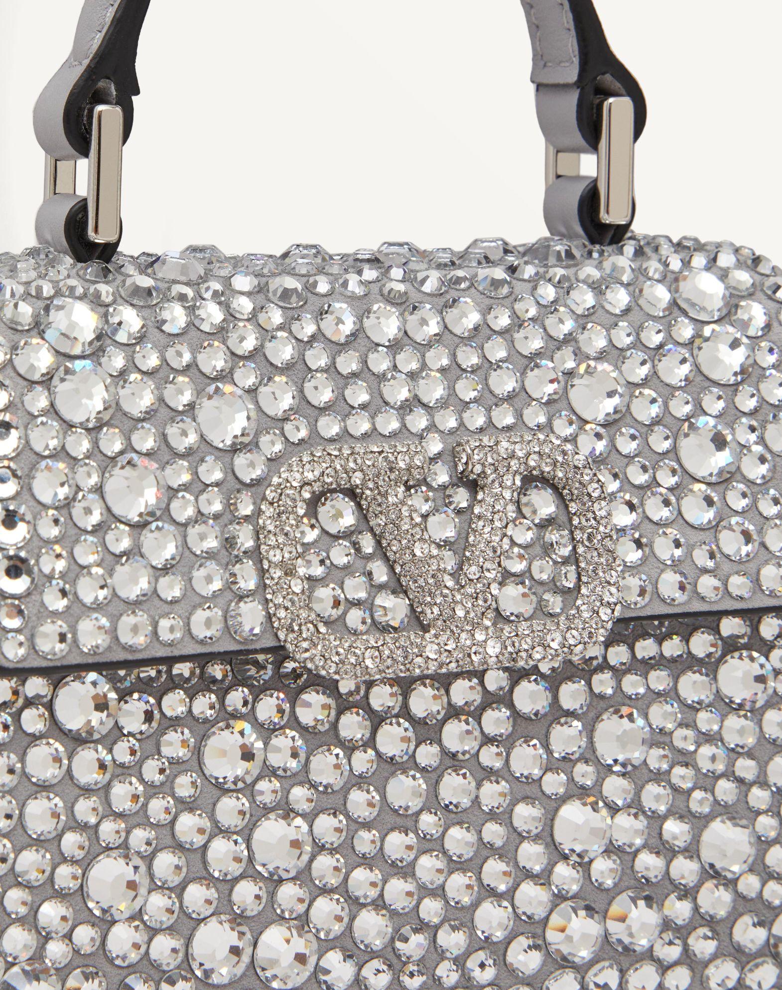 Micro Vsling Embroidered Handbag Product Image