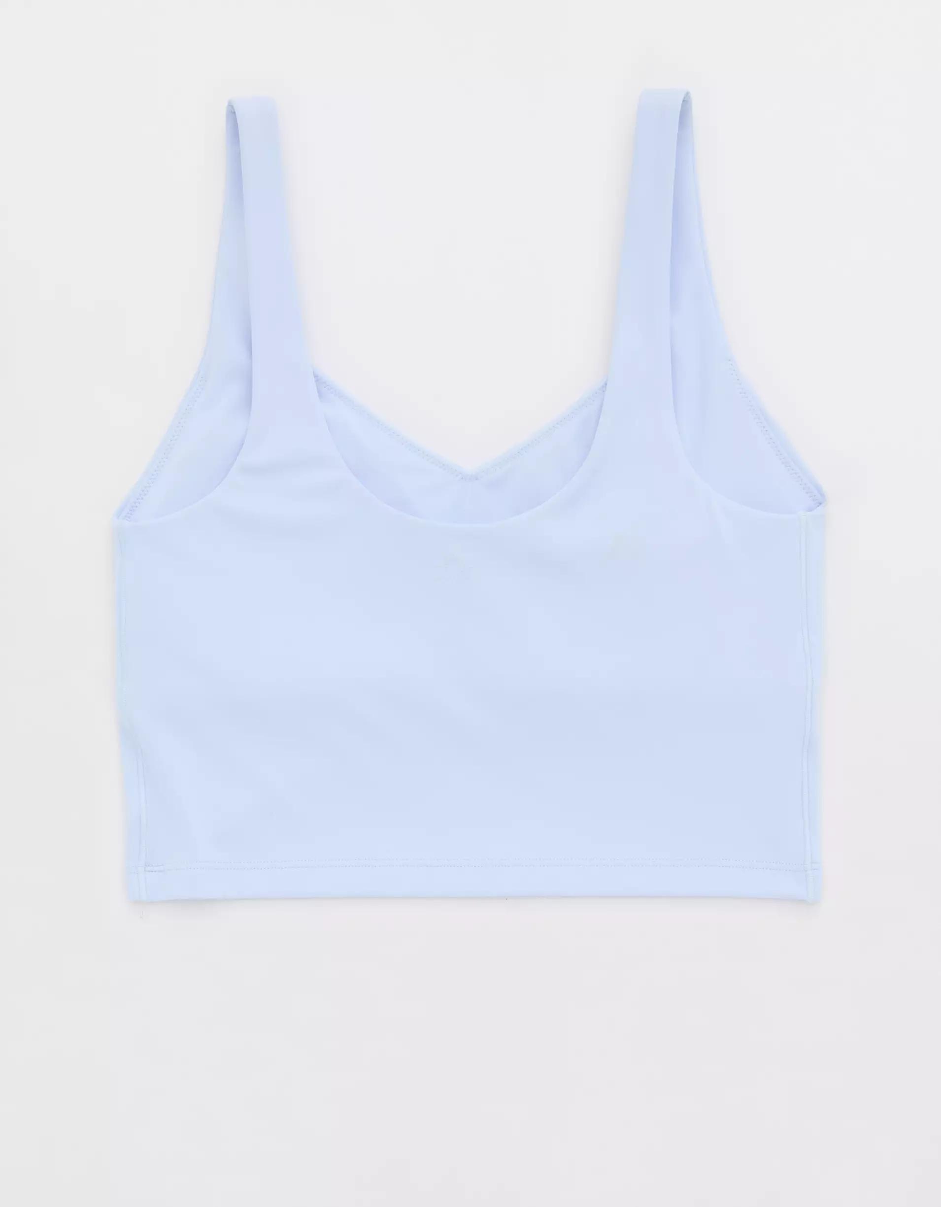 OFFLINE By Aerie Real Me Low Key Longline Sports Bra Product Image