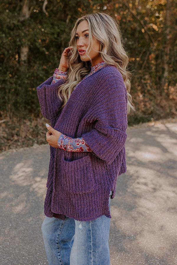 Rustic Vineyard Knit Cardigan Product Image