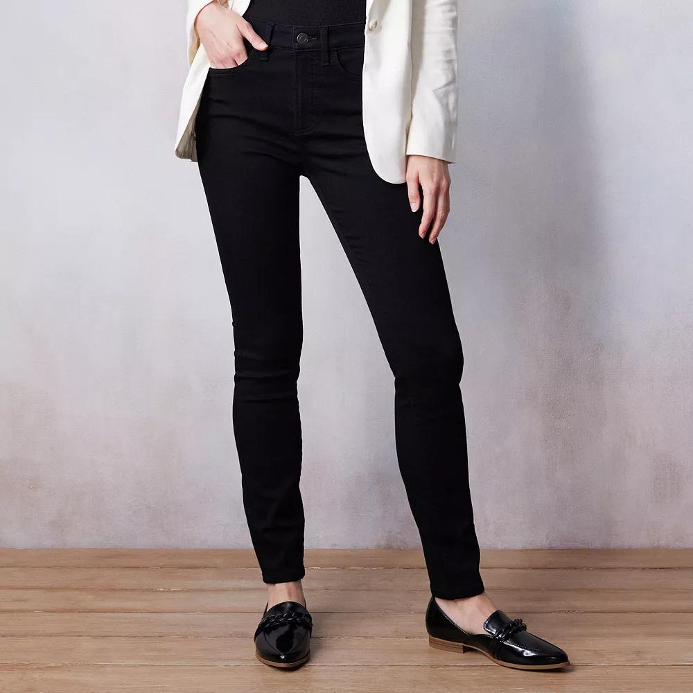 Women's LC Lauren Conrad High Rise 5 Pocket Skinny Jeans,  Product Image