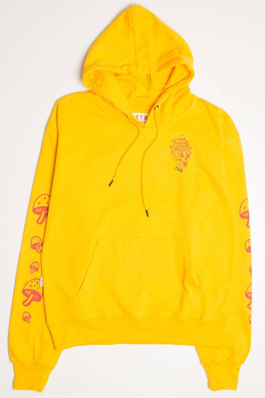 Just Hits Different Mushroom Skull Hoodie Product Image