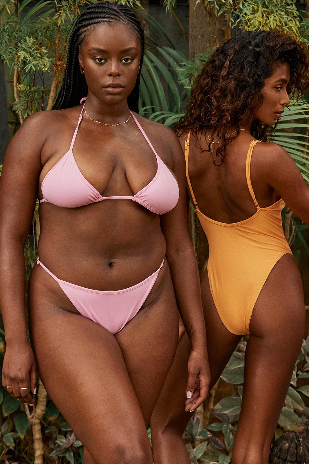 Bali  blossom triangle bikini top Product Image