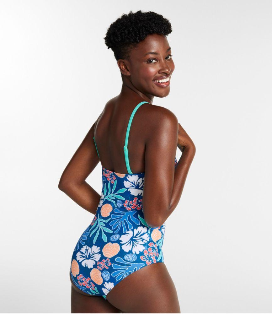 
                            
                                
                                    
                                
                            Women's Coastal Essentials Swimwear, Bandeau Tanksuit Print
                         Product Image