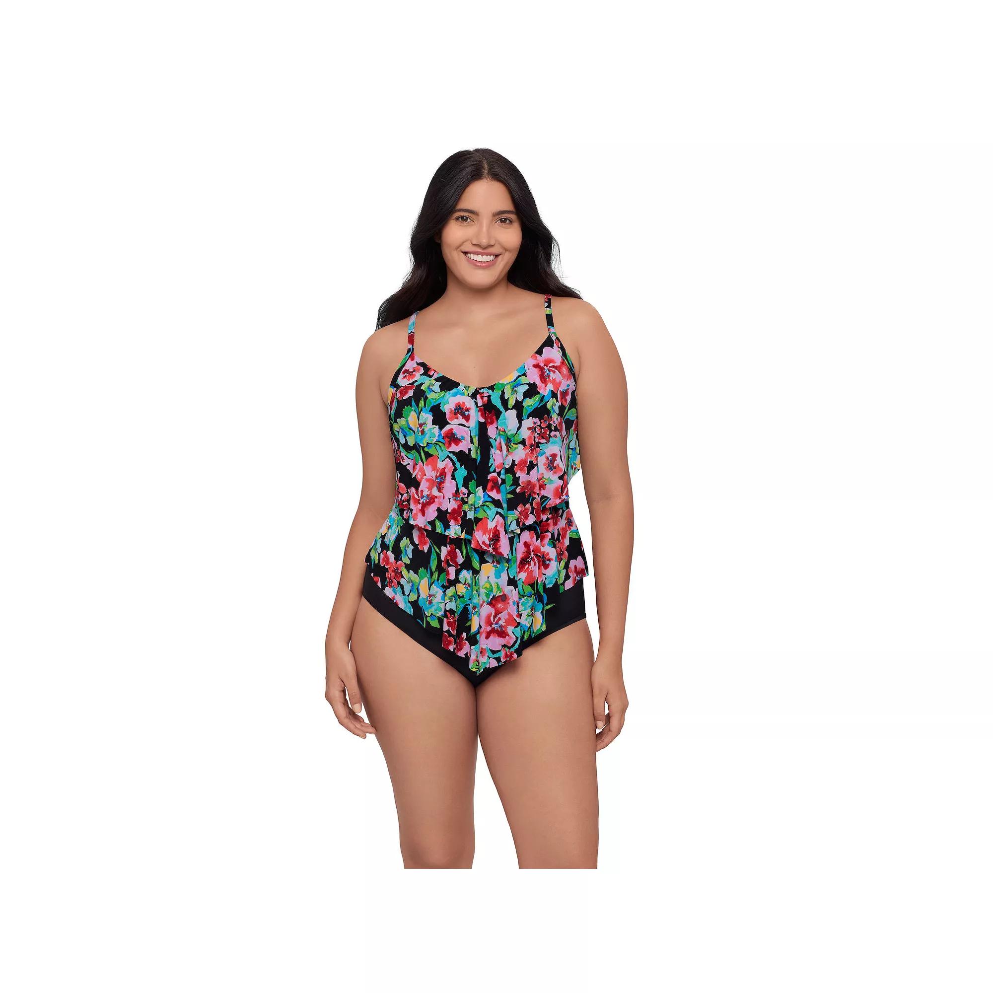 Women's Trimshaper Ronnie Tankini Top,  Product Image