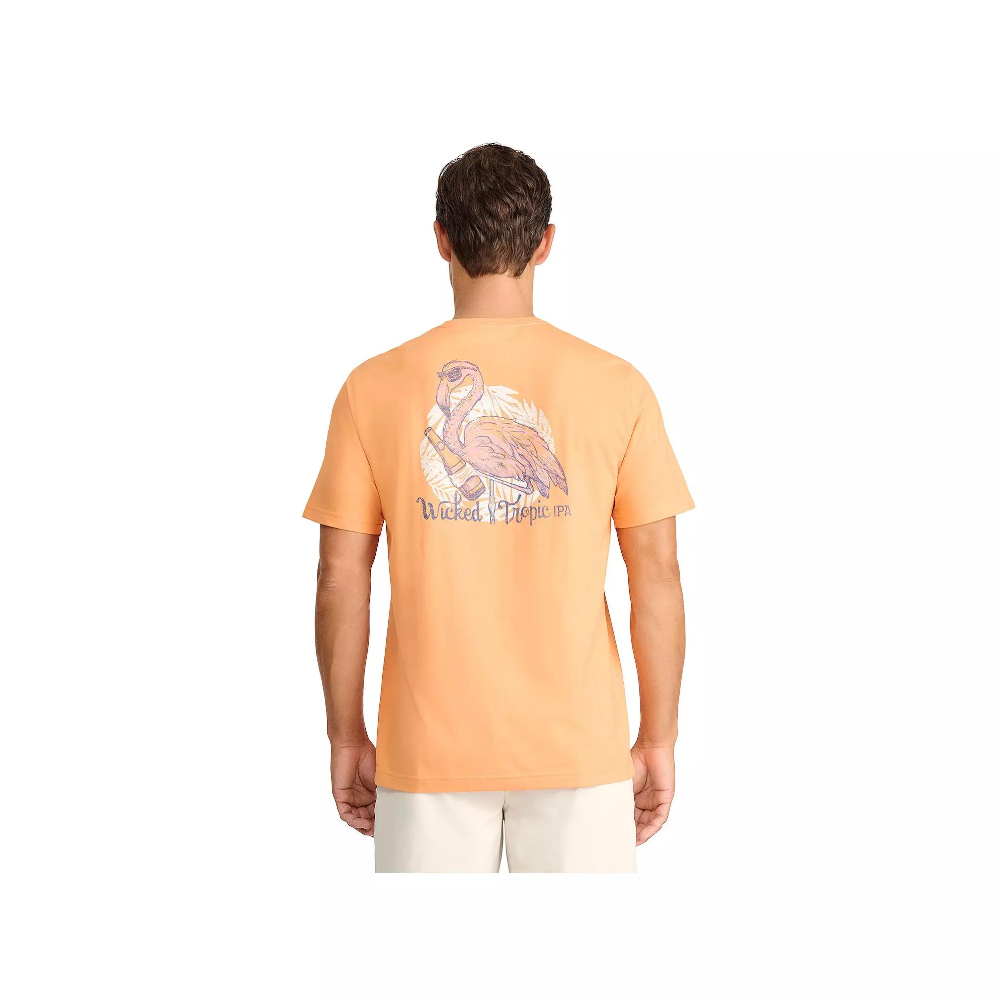 Men's IZOD Saltwater Short Sleeve Graphic Tee, Size: Small, Wicked Tropic Product Image